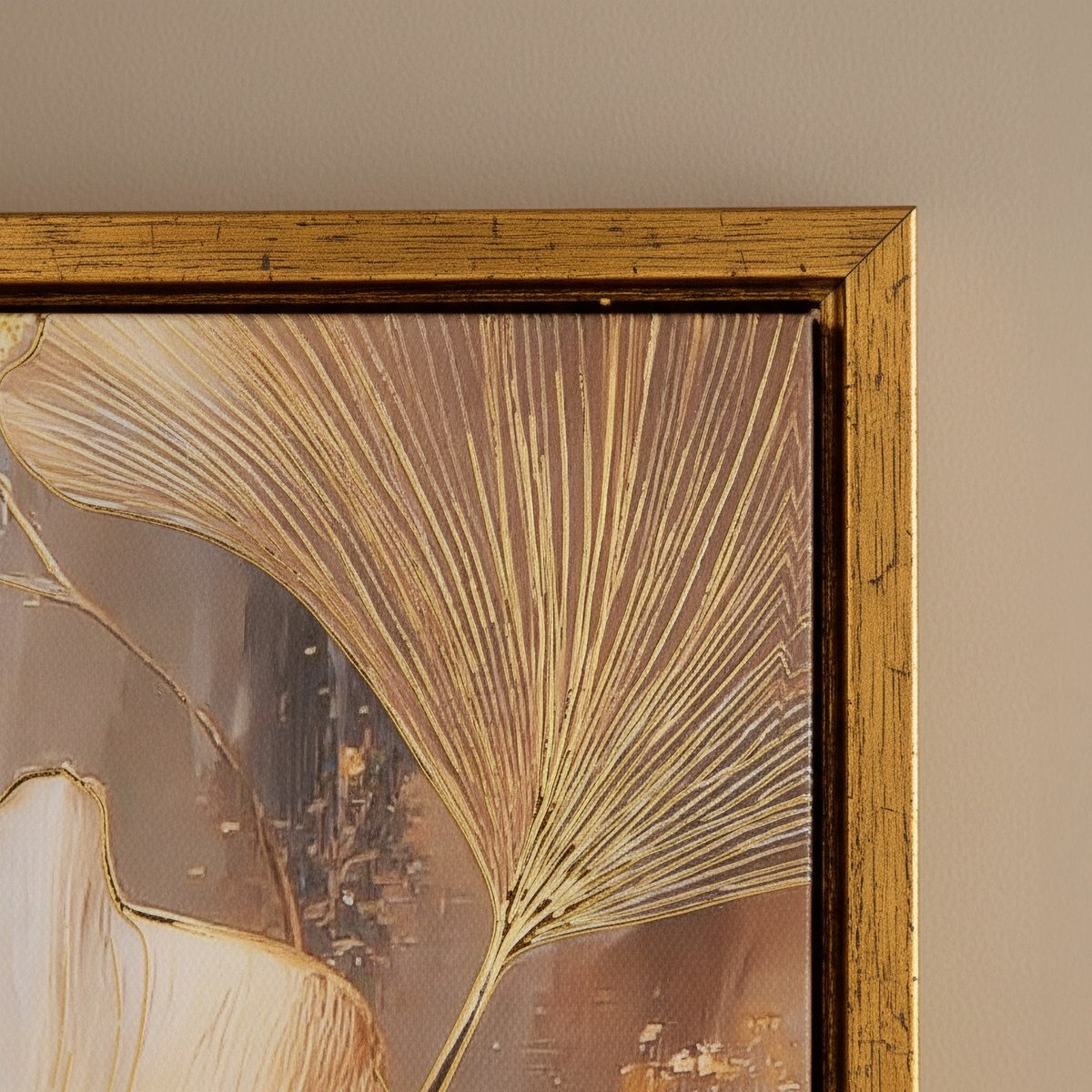 Cyprus Carl Twin Floral Framed Picture with Foil - 50x70x28 cm-hbxhomeware-hbxdecorandfurnishings-image-3