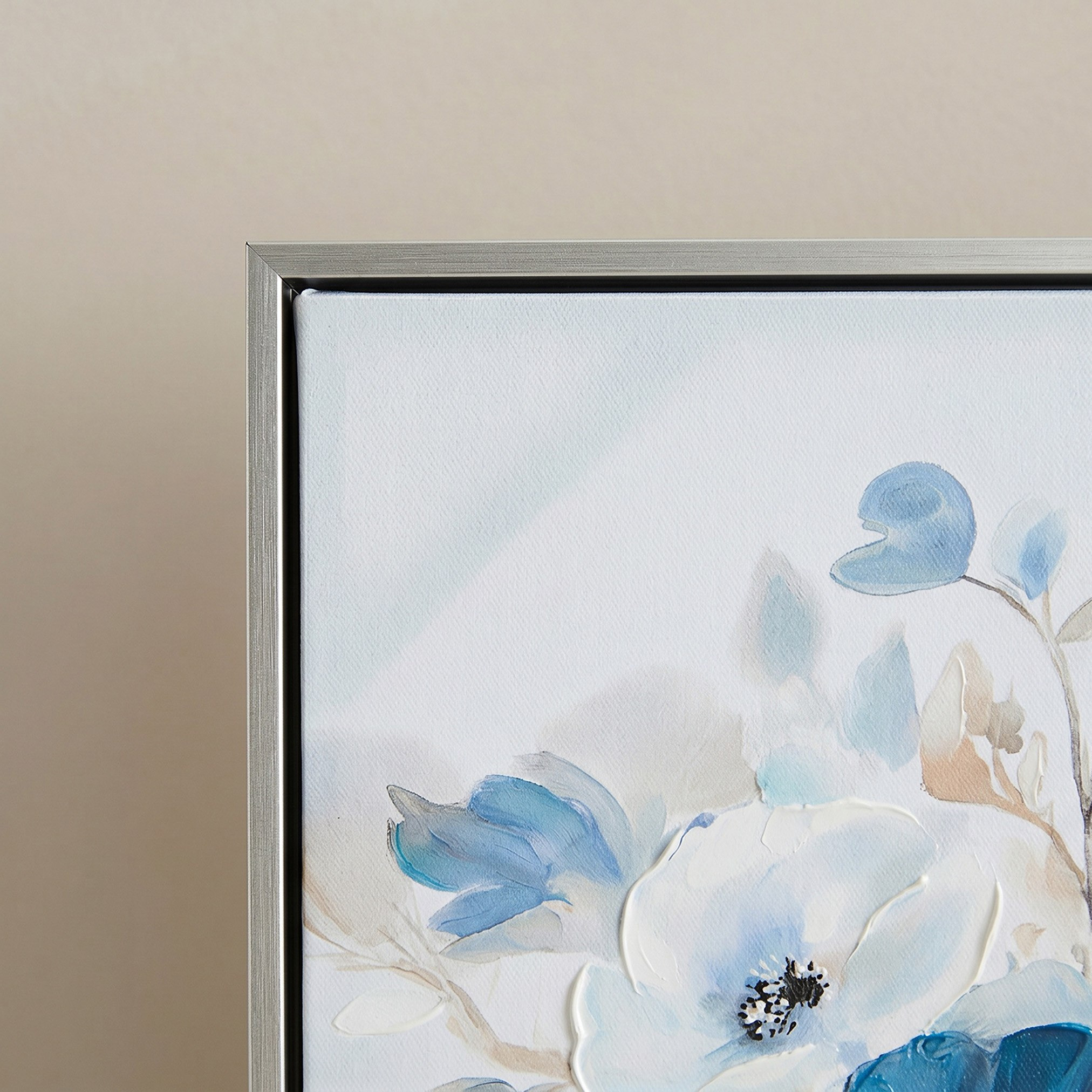 Orson Floral Bunch 60% Hand-Painted Framed Picture - 50x100 cm-hbxhomeware-hbxdecorandfurnishings-image-2