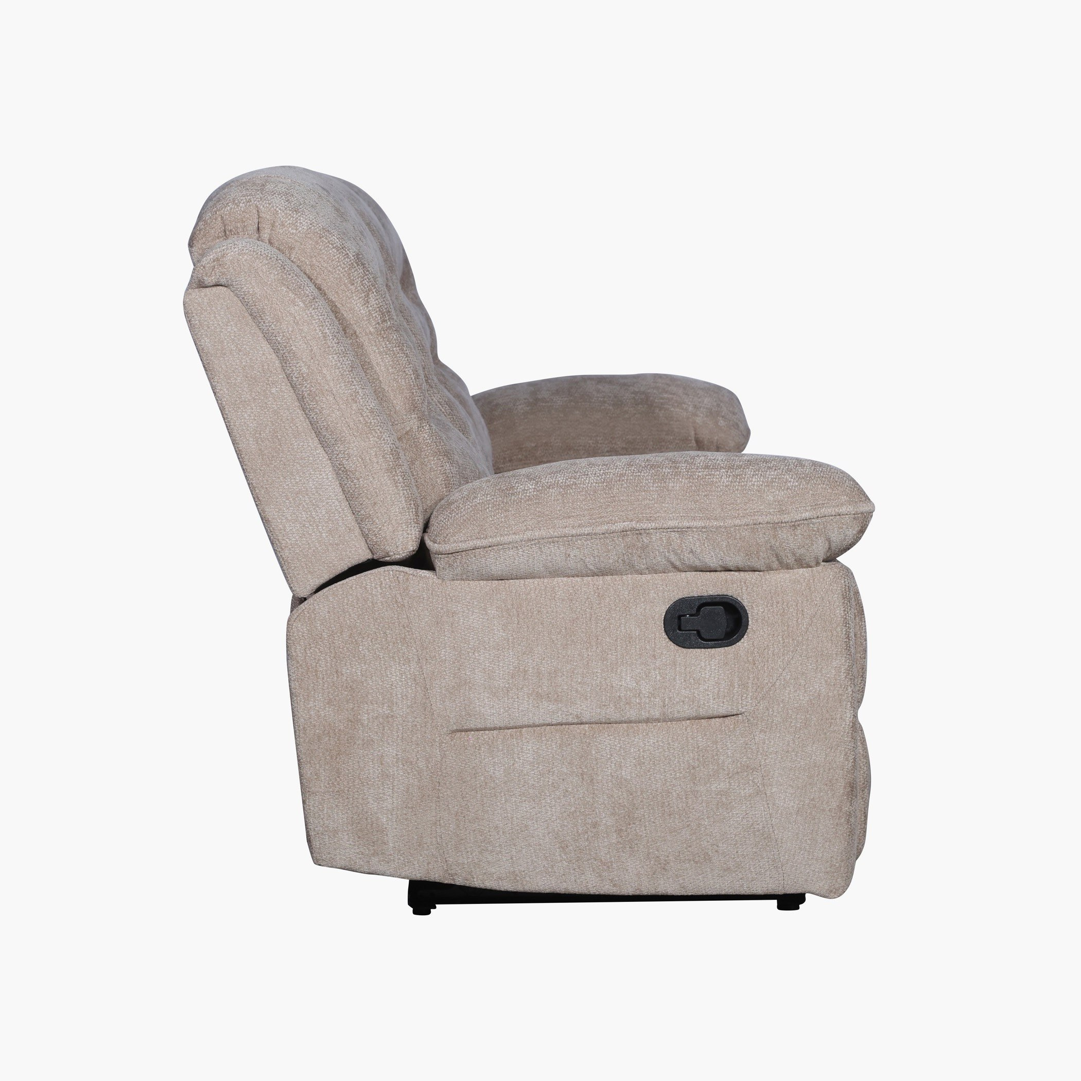 Brenton 3-Seater Fabric Recliner with Dropdown and 2 Cup Holders-hbxfurniture-sofasandarmchairs-reclinersofas-image-6