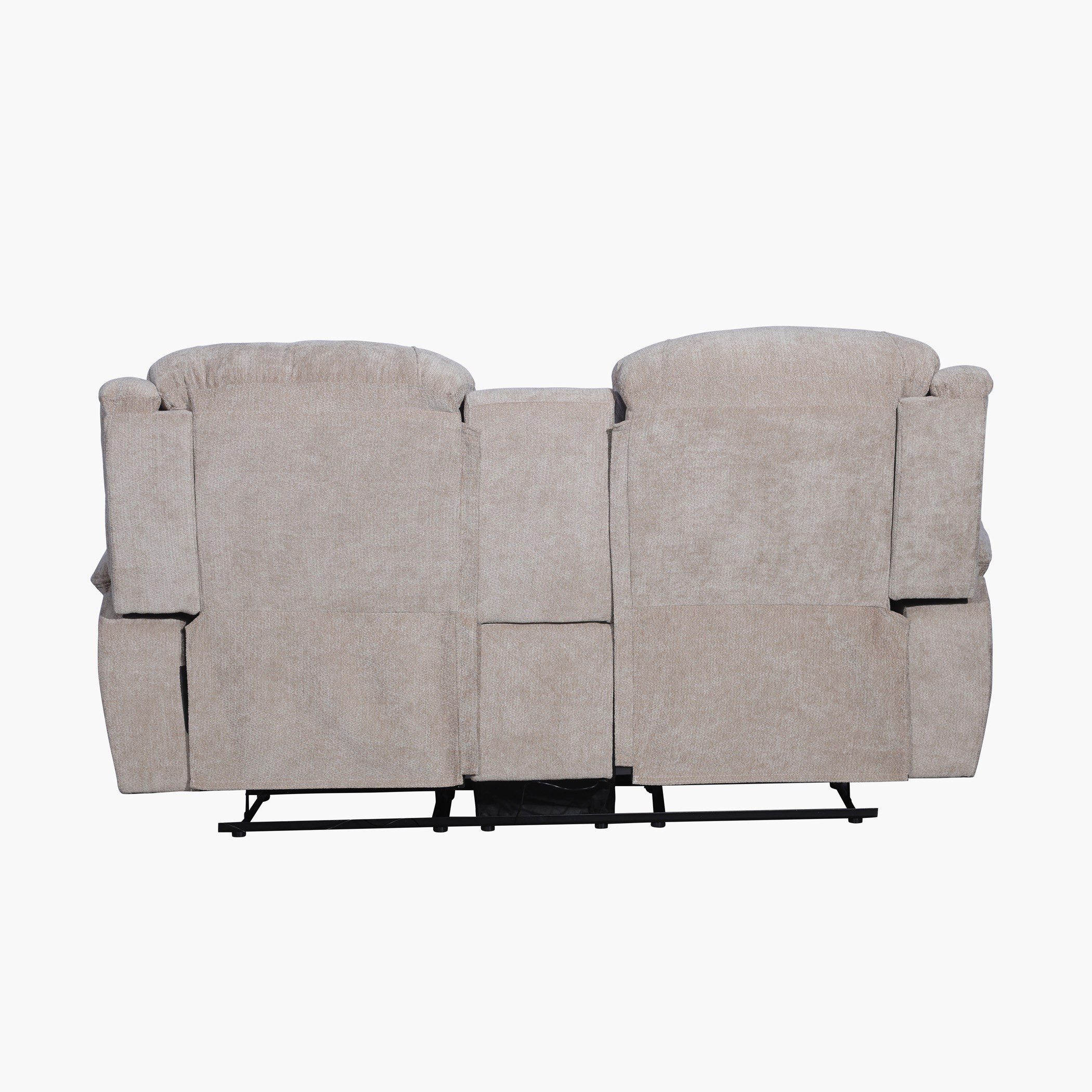 Brenton Storage Console 2-Seater Fabric USB Recliner with 2 Cup Holders and C-Type Charging-hbxfurniture-sofasandarmchairs-reclinersofas-image-7