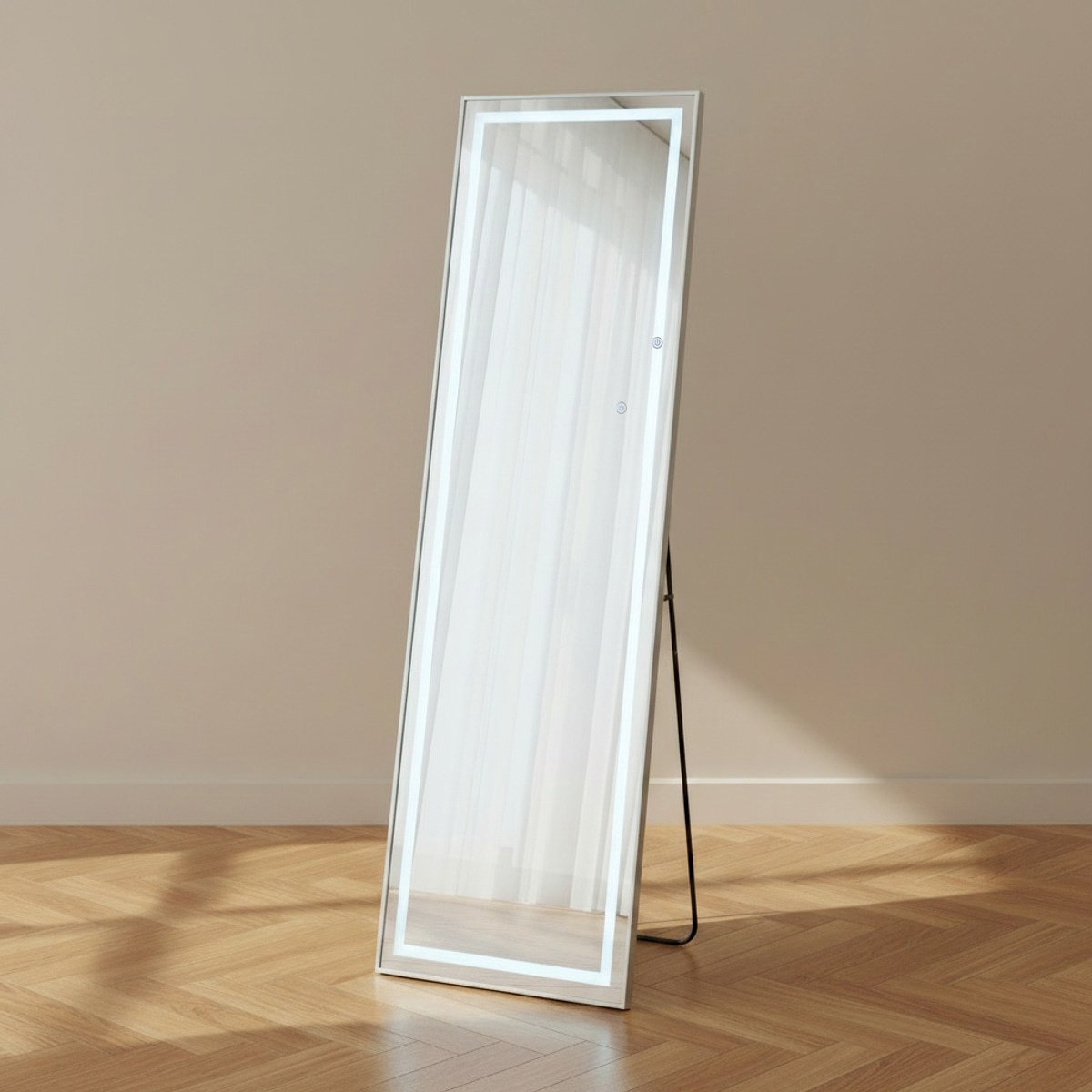 Reda Glit LED Mirror with Stand - 50x160 cm-hbxhomeware-hbxdecorandfurnishings-image-2