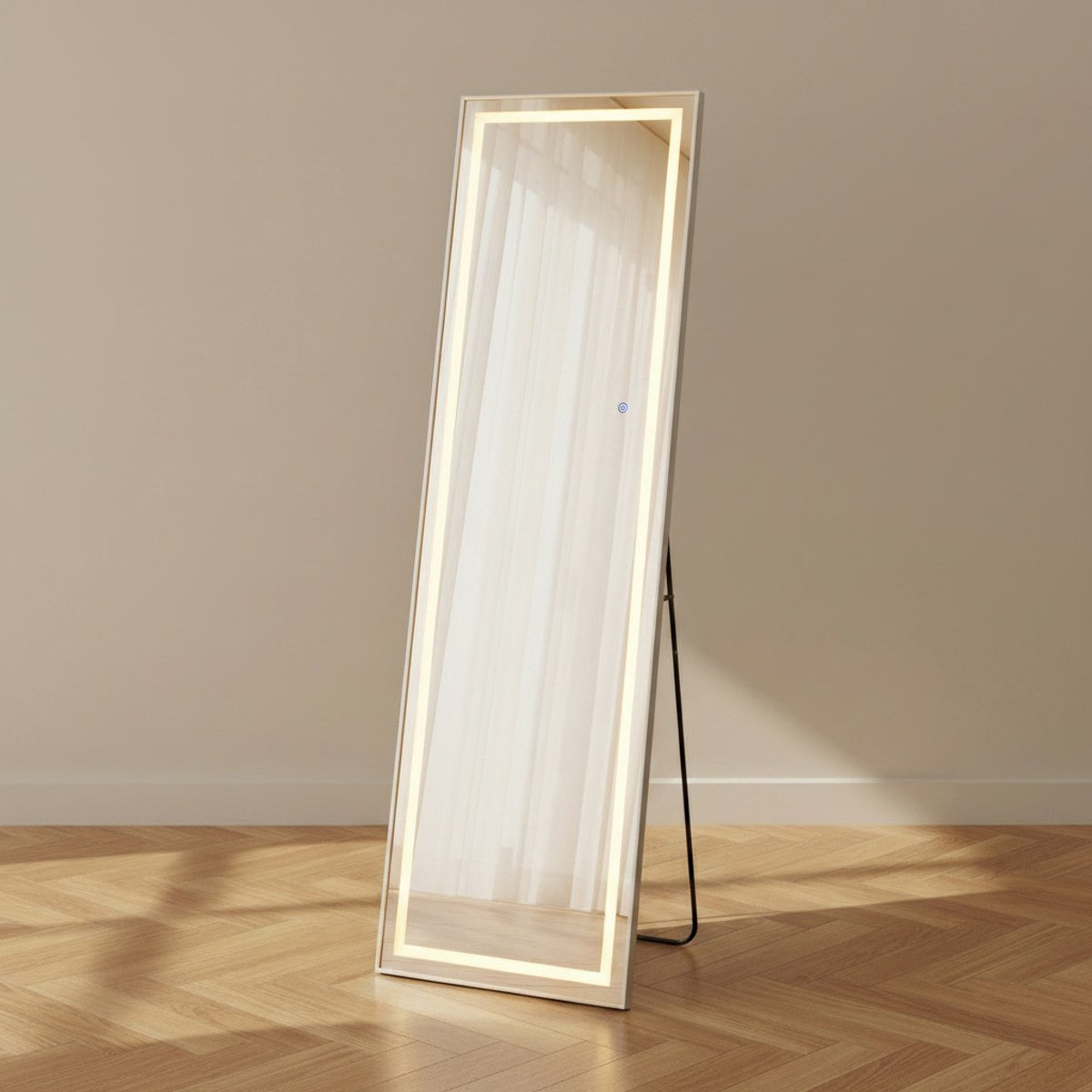 Reda Glit LED Mirror with Stand - 50x160 cm-hbxhomeware-hbxdecorandfurnishings-image-3