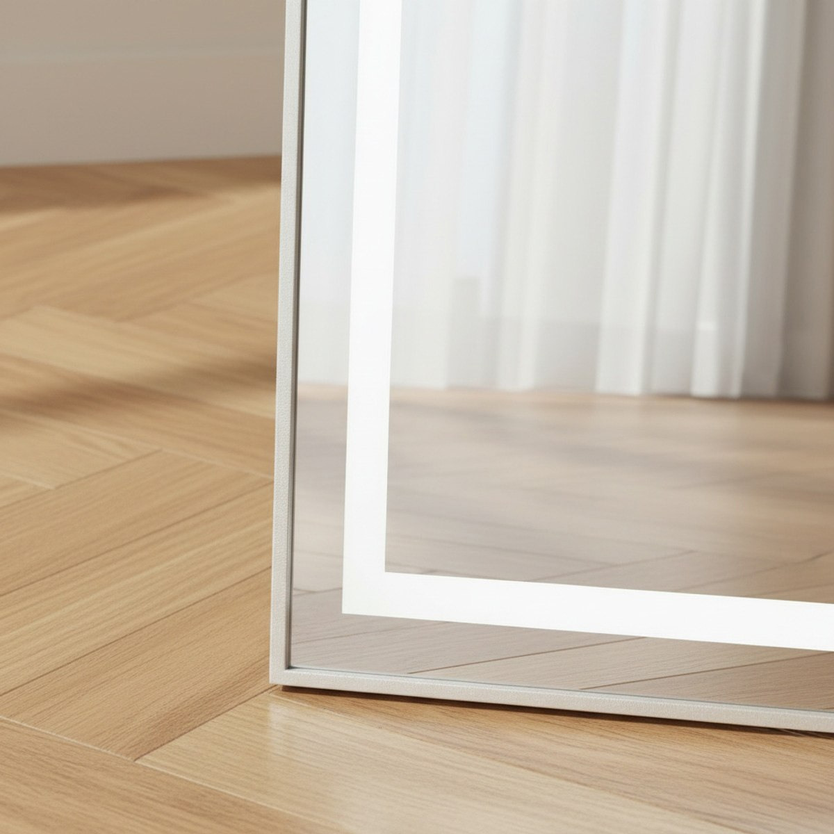 Reda Glit LED Mirror with Stand - 50x160 cm-hbxhomeware-hbxdecorandfurnishings-image-5