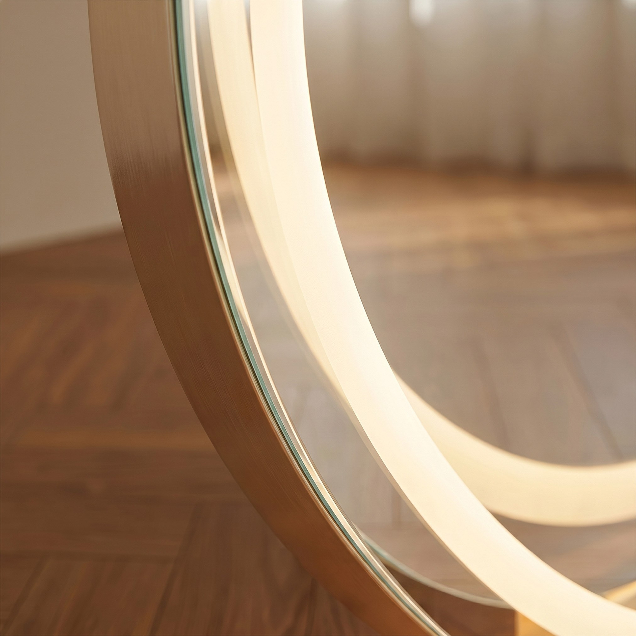 Reda Glit LED Abstract No Frame Wall Mirror - 70x100 cm-hbxhomeware-hbxdecorandfurnishings-image-7