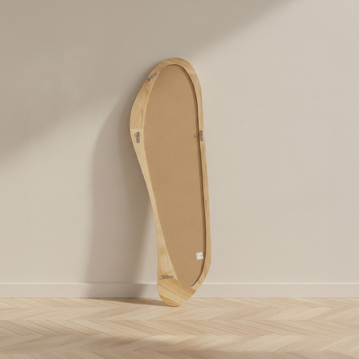 Reda Glit Paulownia Wooden Frame Mirror - 50x160 cm-hbxhomeware-hbxdecorandfurnishings-image-2