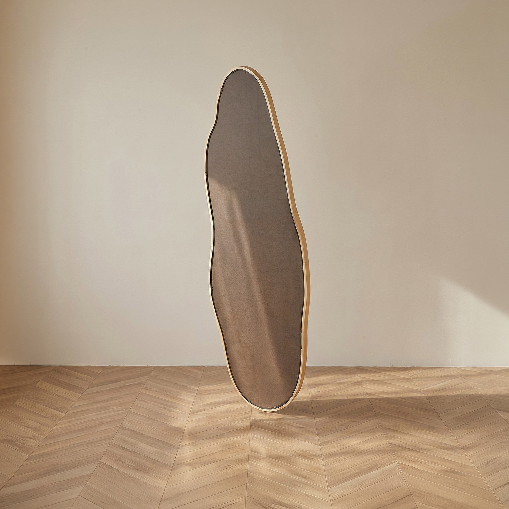Reda Glit LED Pinewood Standing Mirror - 60x180 cm-hbxhomeware-hbxdecorandfurnishings-image-5