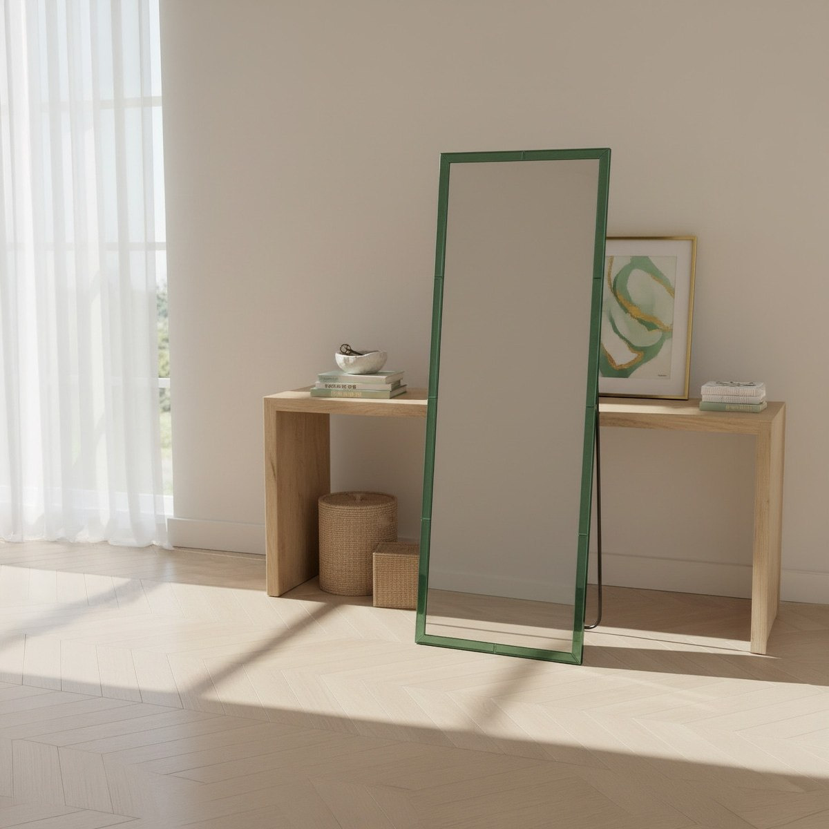 Reda Glit LED Mirror with Stand - 55x150 cm-hbxhomeware-hbxdecorandfurnishings-image-5