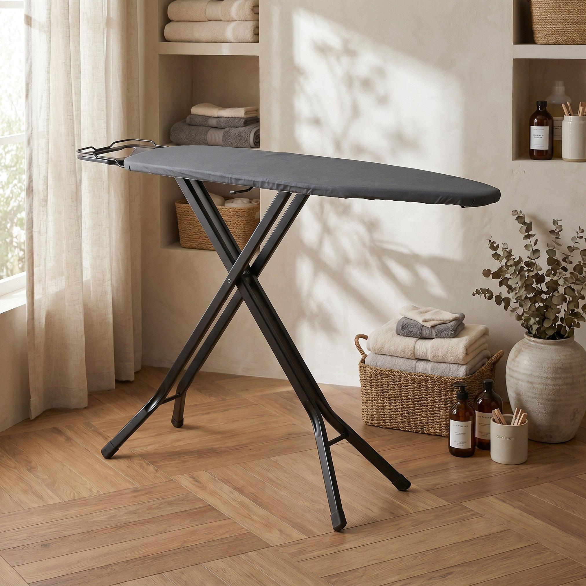 طاولة كي شبكية حديدية من نوح - 109×33 سم-hbxhomeware-hbxbathroom-image-1