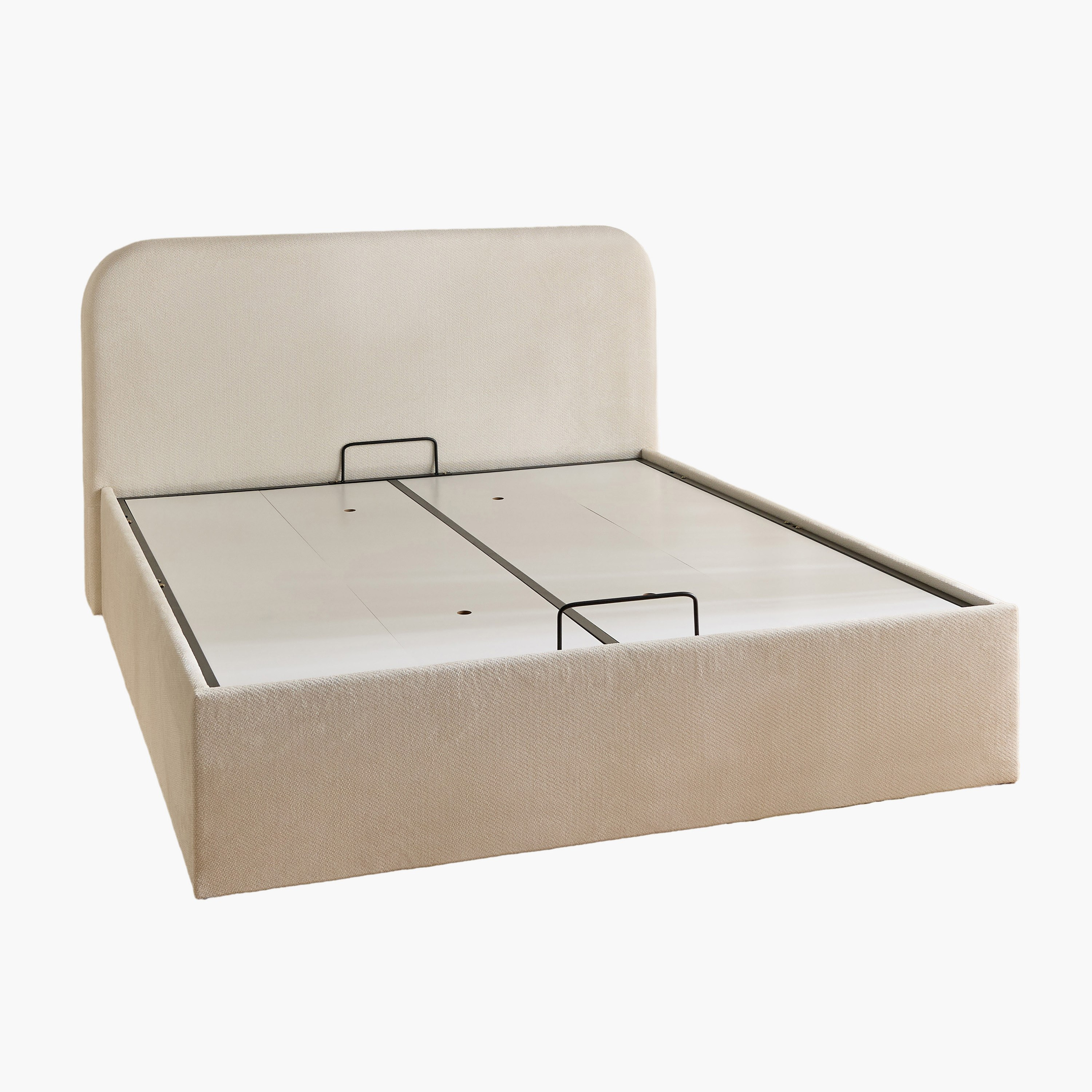 Venice Upholstered Hydraulic Storage Queen Bed - 160x200 cm-hbxbedroom-bedsandbedsets-beds-queen-image-11