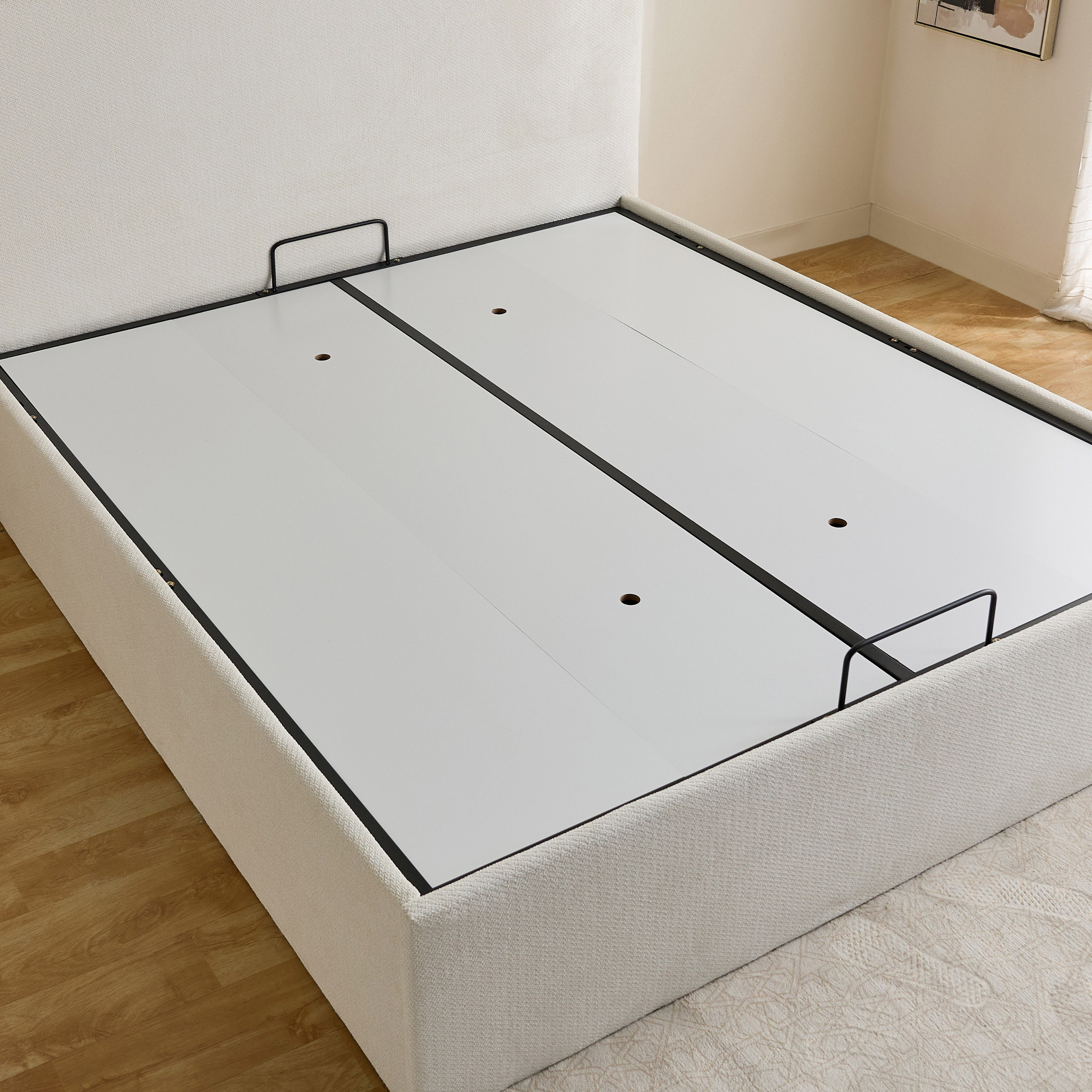 Venice Upholstered Hydraulic Storage Queen Bed - 160x200 cm-hbxbedroom-bedsandbedsets-beds-queen-image-8
