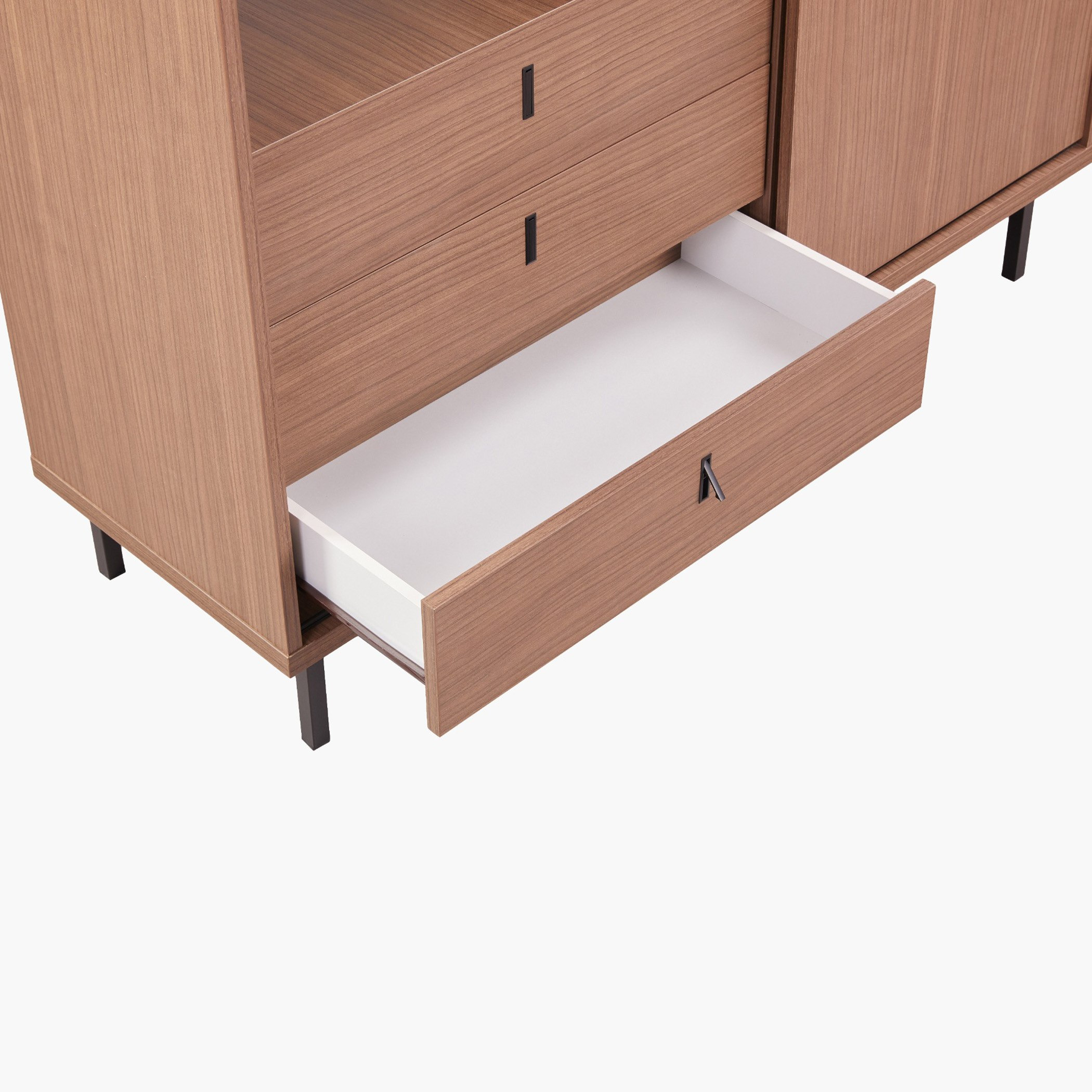 Wilson Sliding Door 3-Drawer Multipurpose Cabinet-hbxfurniture-diningroom-buffetsandsideboards-image-10
