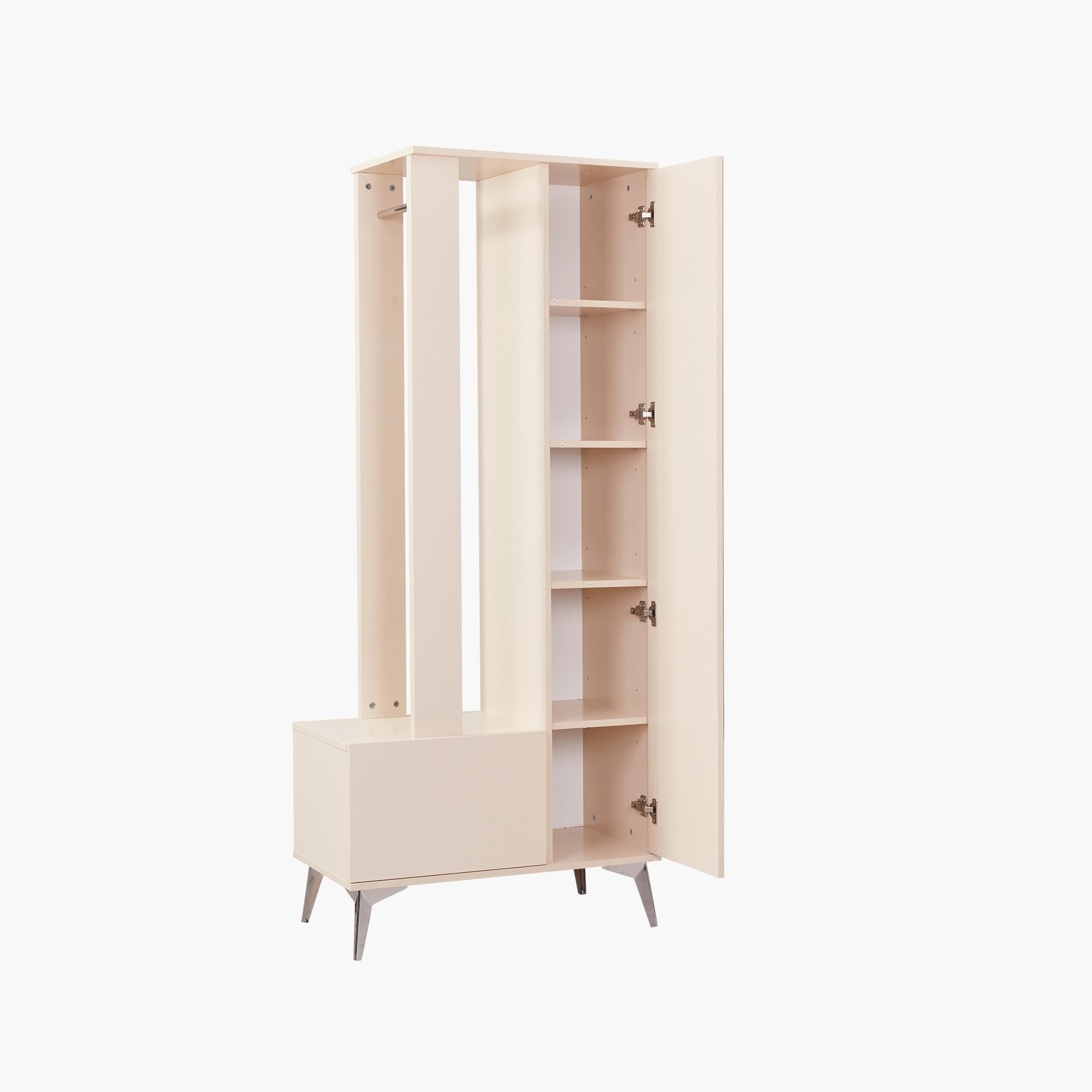 Modulix Taurus Coat Hanger and Multipurpose Rack with Mirror-hbxhomeware-bathandlaundry-clothesdryingracks-image-6
