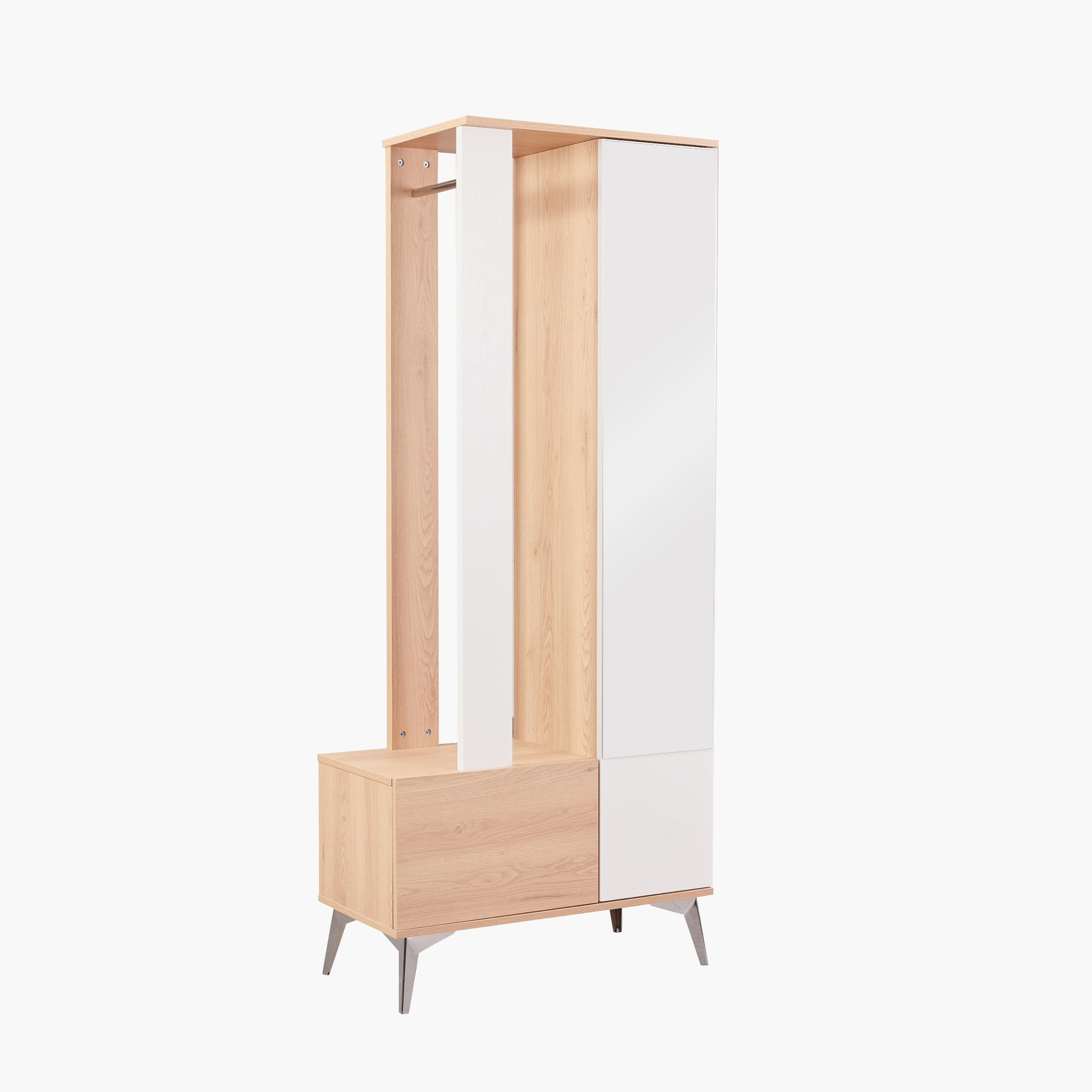 Modulix Taurus Coat Hanger and Multipurpose Rack with Mirror-hbxhomeware-bathandlaundry-clothesdryingracks-image-5
