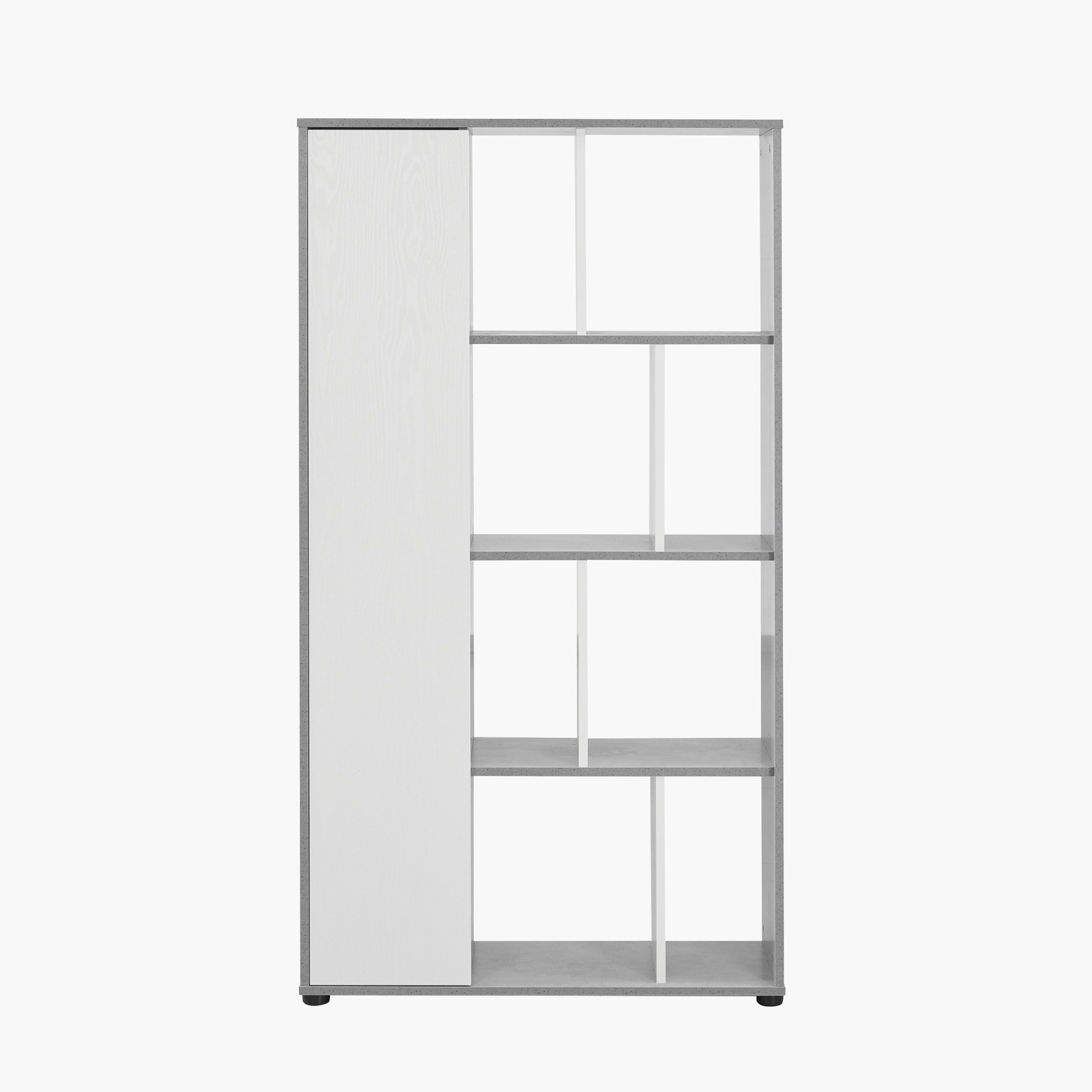 Modulix Bastian 4-Tier Bookcase with Door-hbxfurniture-office-bookcases-image-3