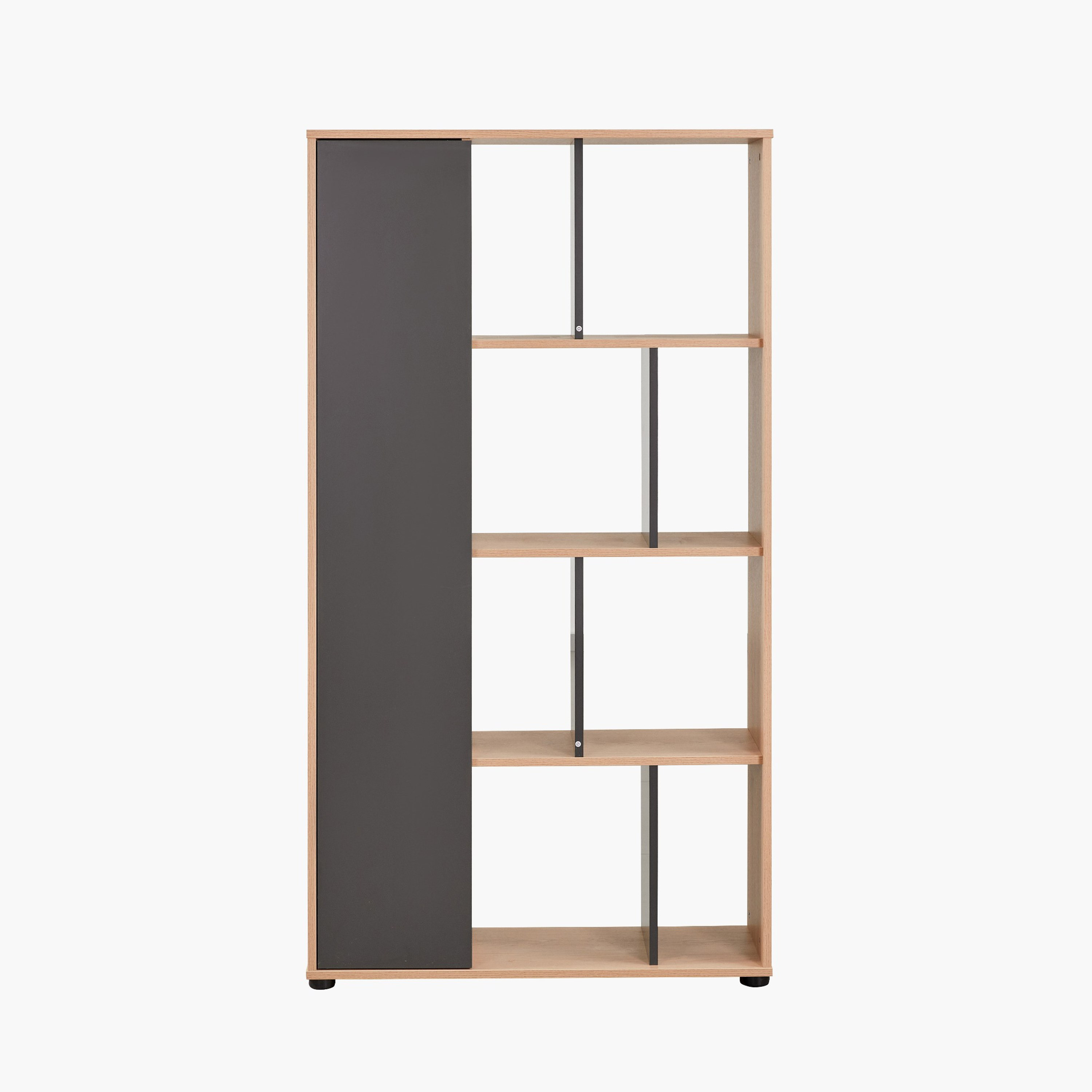 Modulix Bastian 4-Tier Bookcase with Door-hbxfurniture-office-bookcases-image-3