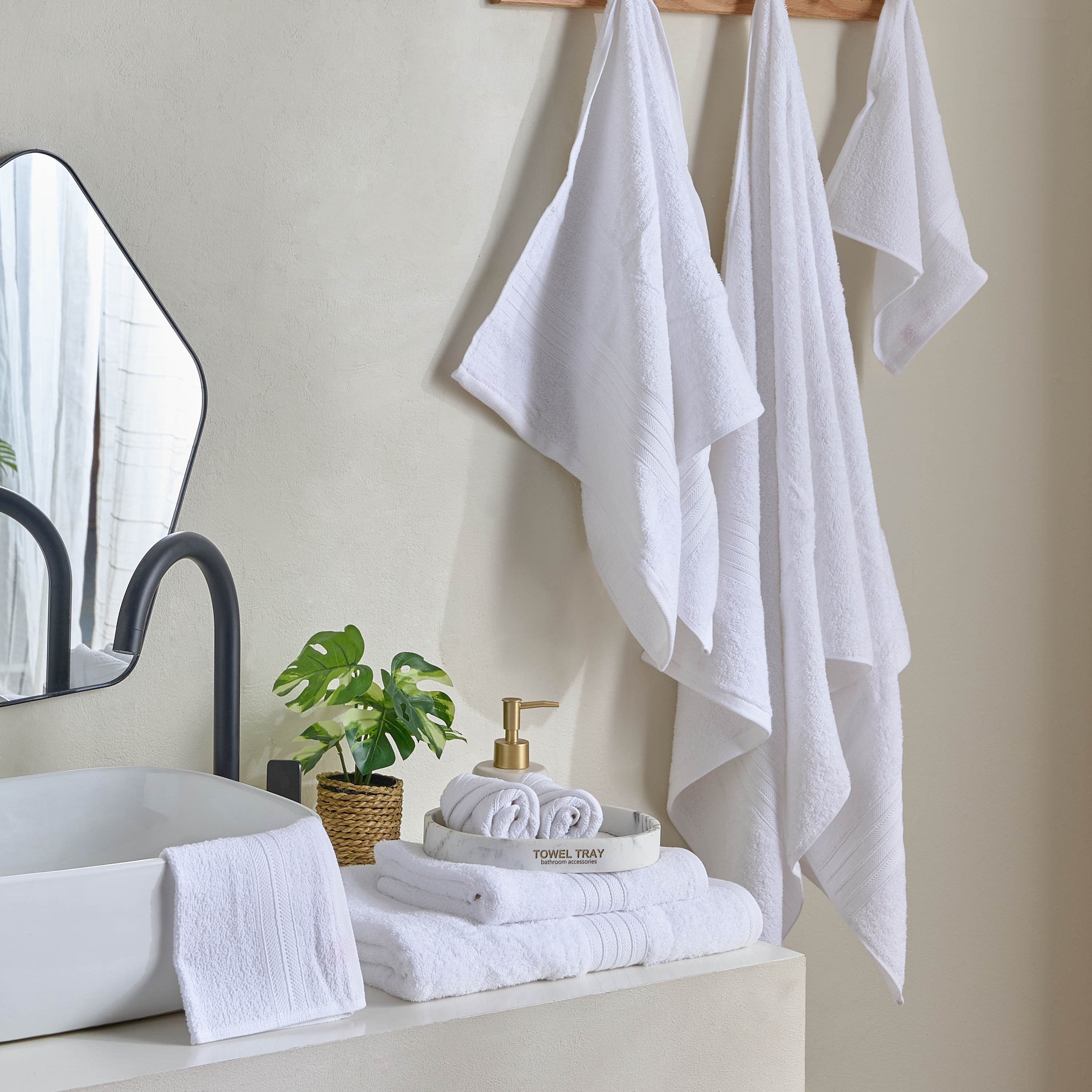طقم مناشف حمام 8 قطع من إسنشيال-hbxbathroom-bathroomtextiles-image-4