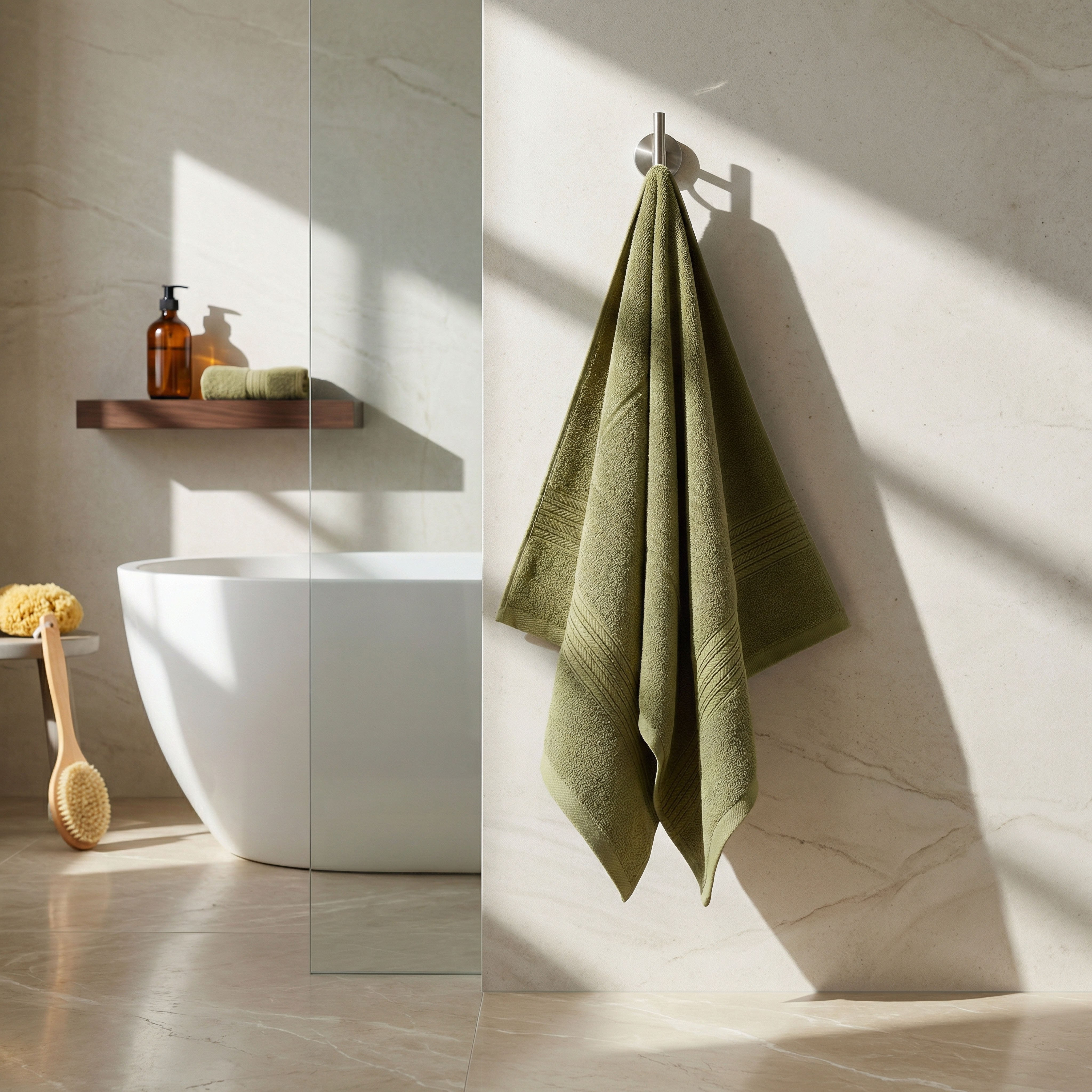 Essential Carded Hand Towel - 50x90 cm-hbxbathroom-bathroomtextiles-image-3