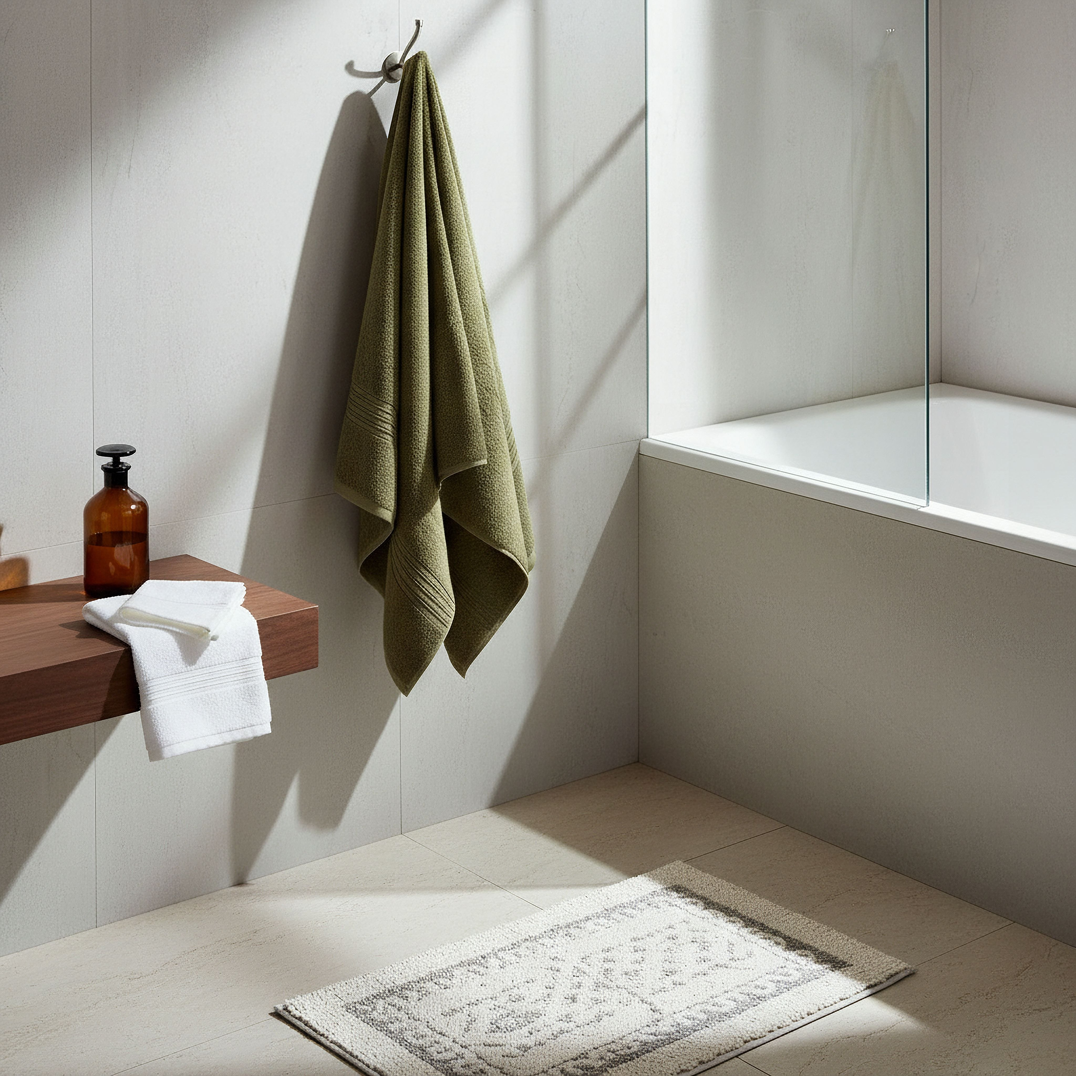 Essential Carded Bath Towel - 70x140 cm-hbxbathroom-bathroomtextiles-image-4