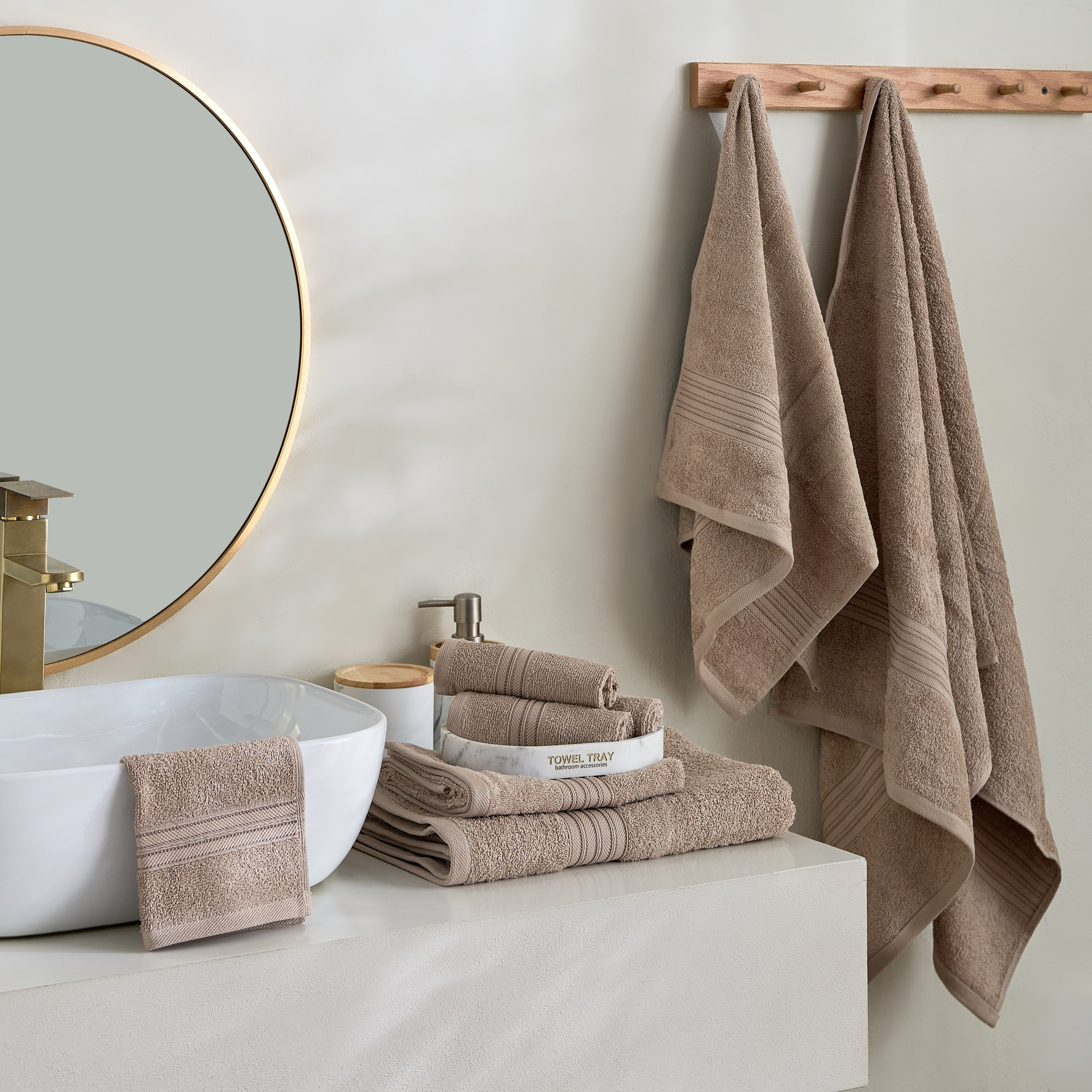 طقم مناشف حمام 8 قطع من إسنشيال-hbxbathroom-bathroomtextiles-image-4