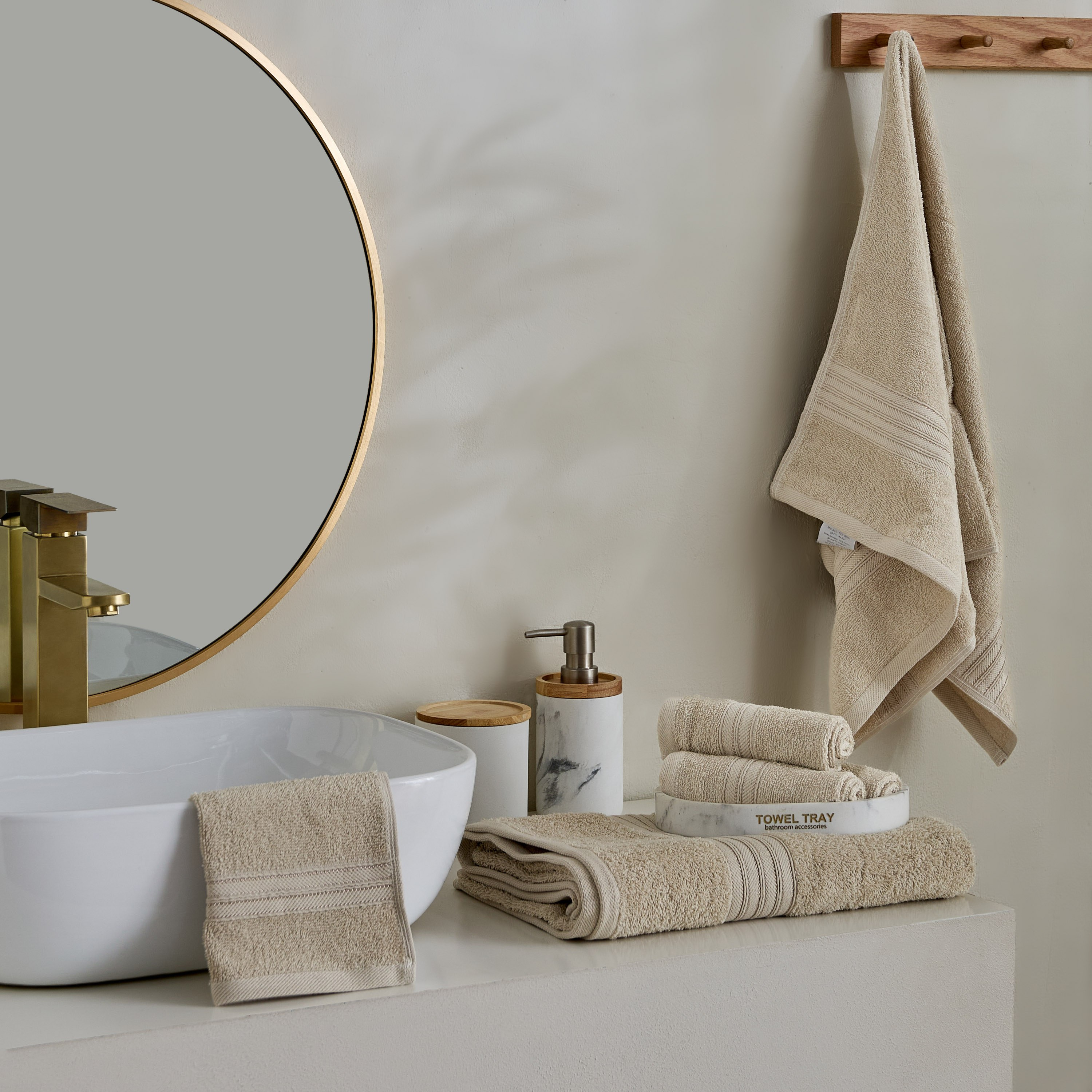 طقم مناشف حمام 6 قطع من إسنشيال-hbxbathroom-bathroomtextiles-image-4