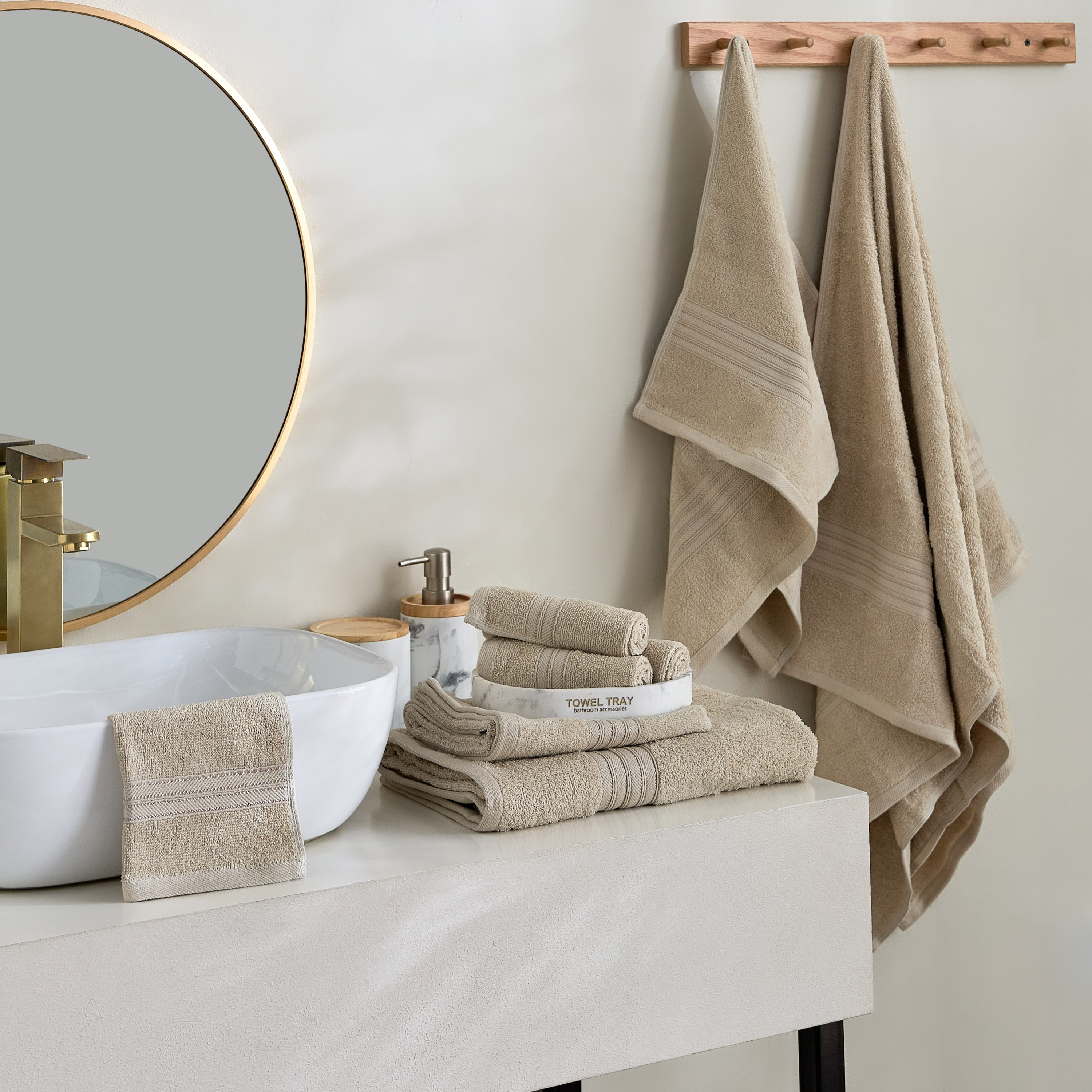 طقم مناشف حمام 8 قطع من إسنشيال-hbxbathroom-bathroomtextiles-image-4