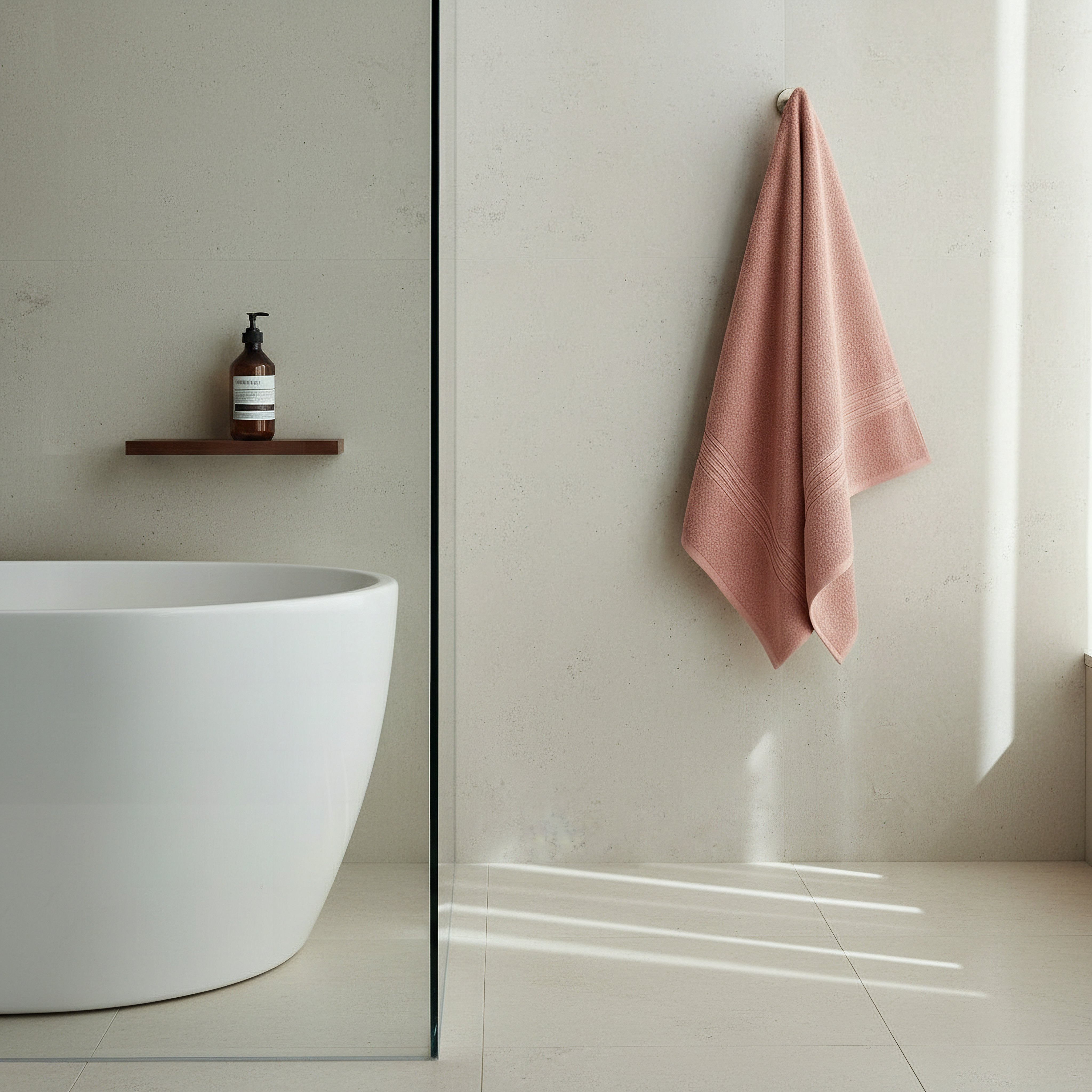 Essential Carded Bath Towel - 70x140 cm-hbxbathroom-bathroomtextiles-image-4