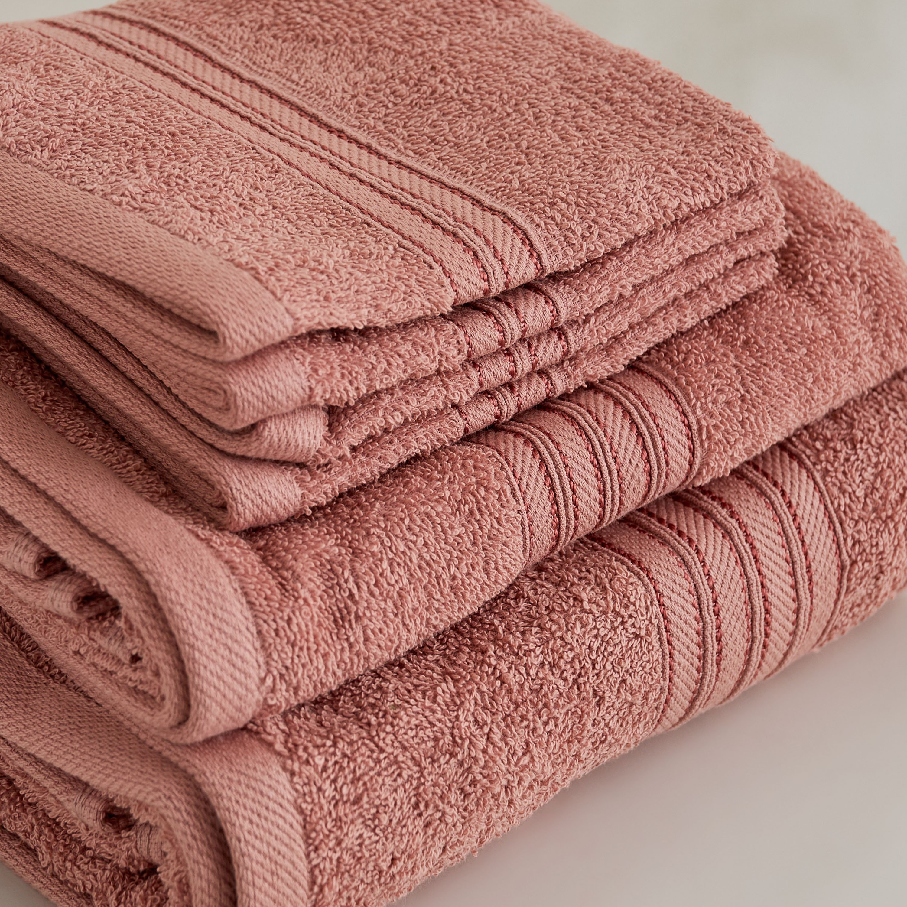 طقم مناشف حمام 6 قطع من إسنشيال-hbxbathroom-bathroomtextiles-image-2
