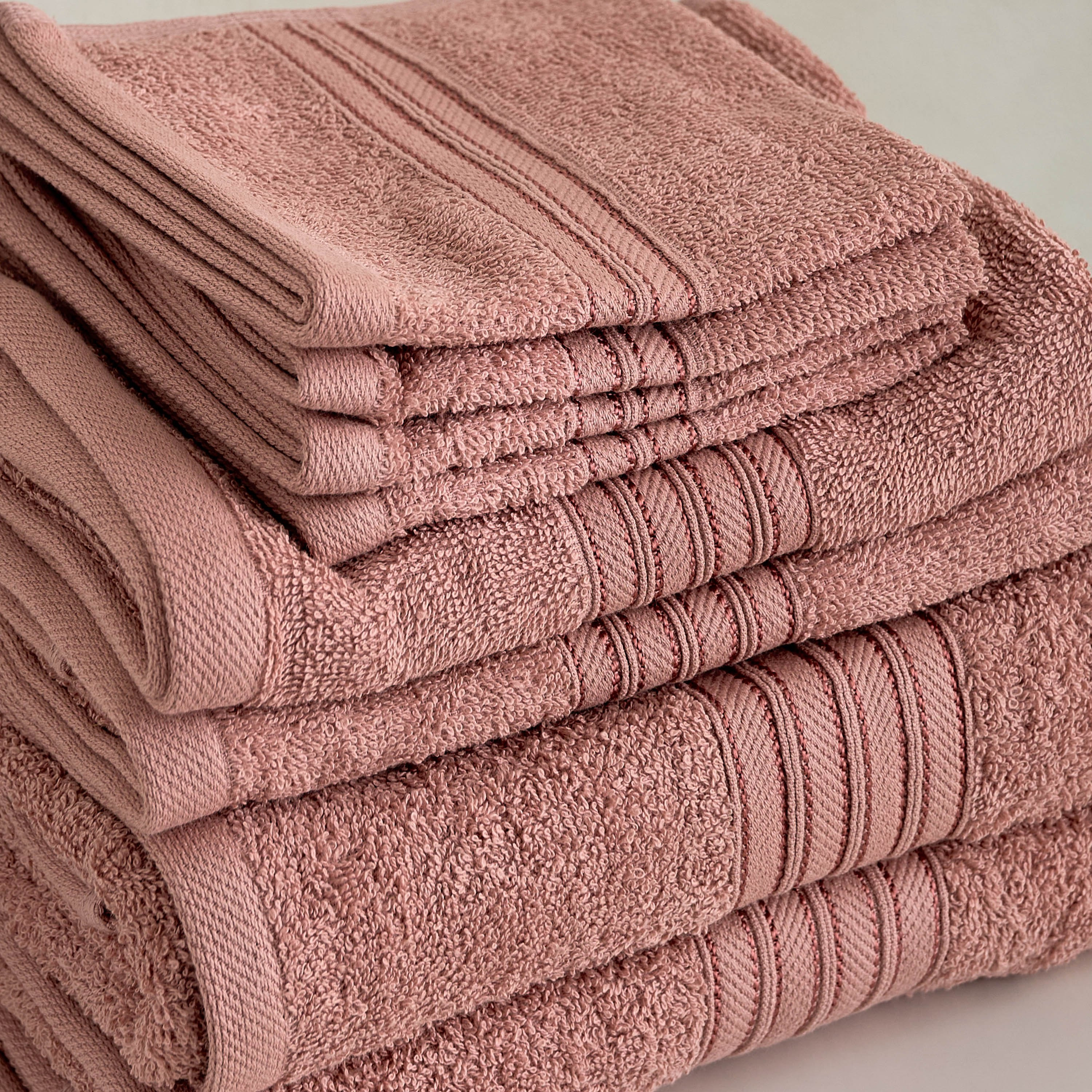 طقم مناشف حمام 8 قطع من إسنشيال-hbxbathroom-bathroomtextiles-image-2