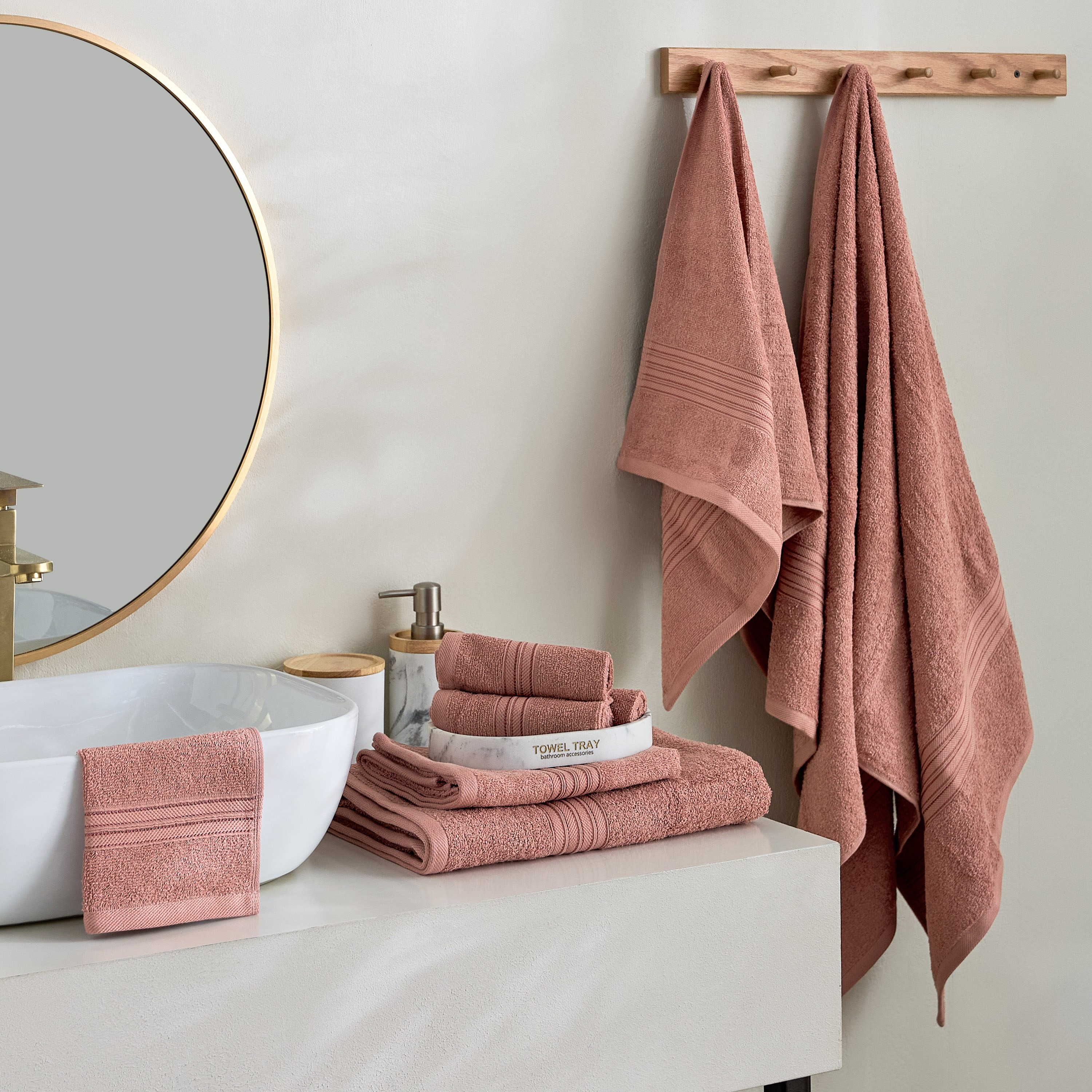 طقم مناشف حمام 8 قطع من إسنشيال-hbxbathroom-bathroomtextiles-image-4