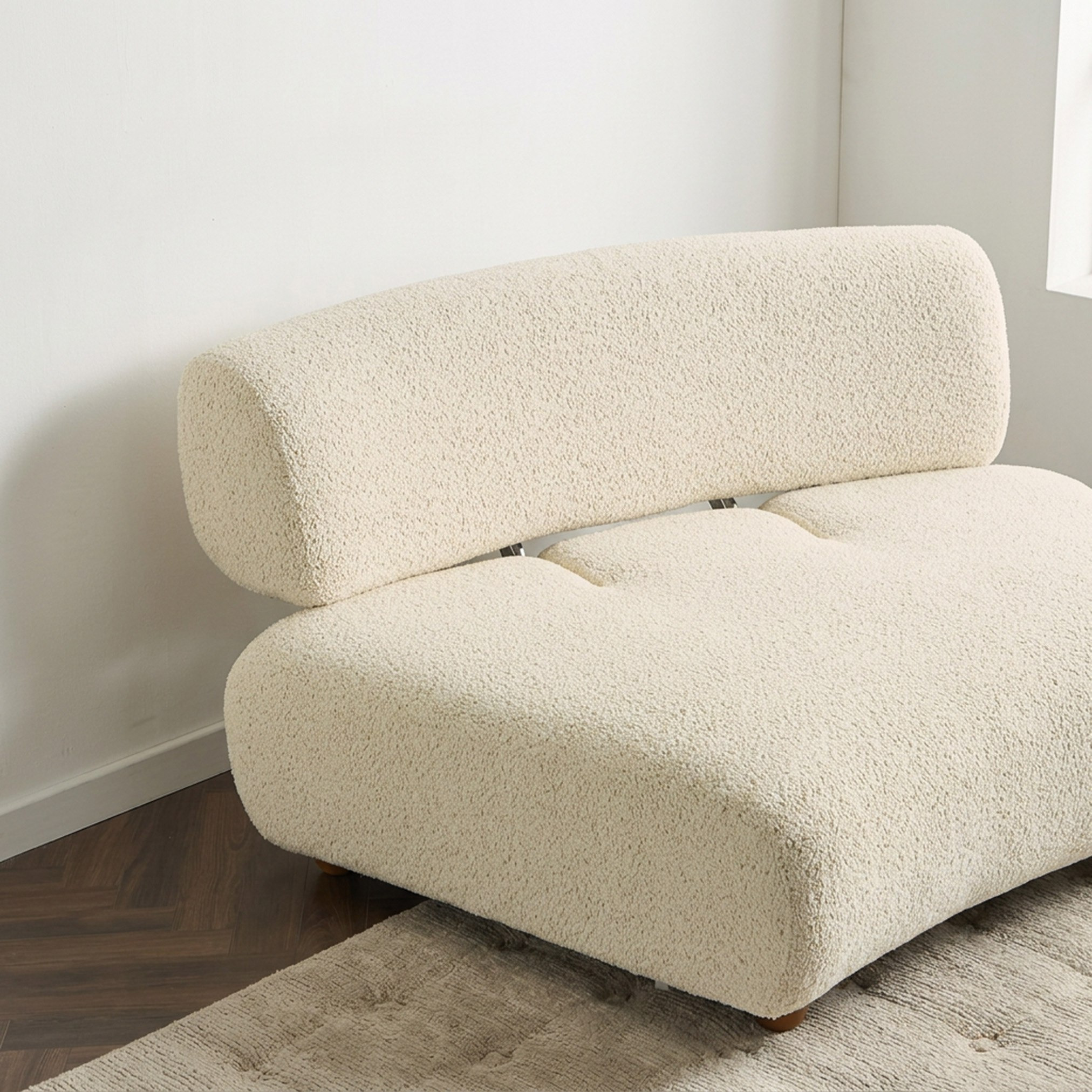 Ortona 2-Seater Armless Sofa with Square Pillow-hbxlivingroom-sofasandarmchairs-modularsofas-image-5