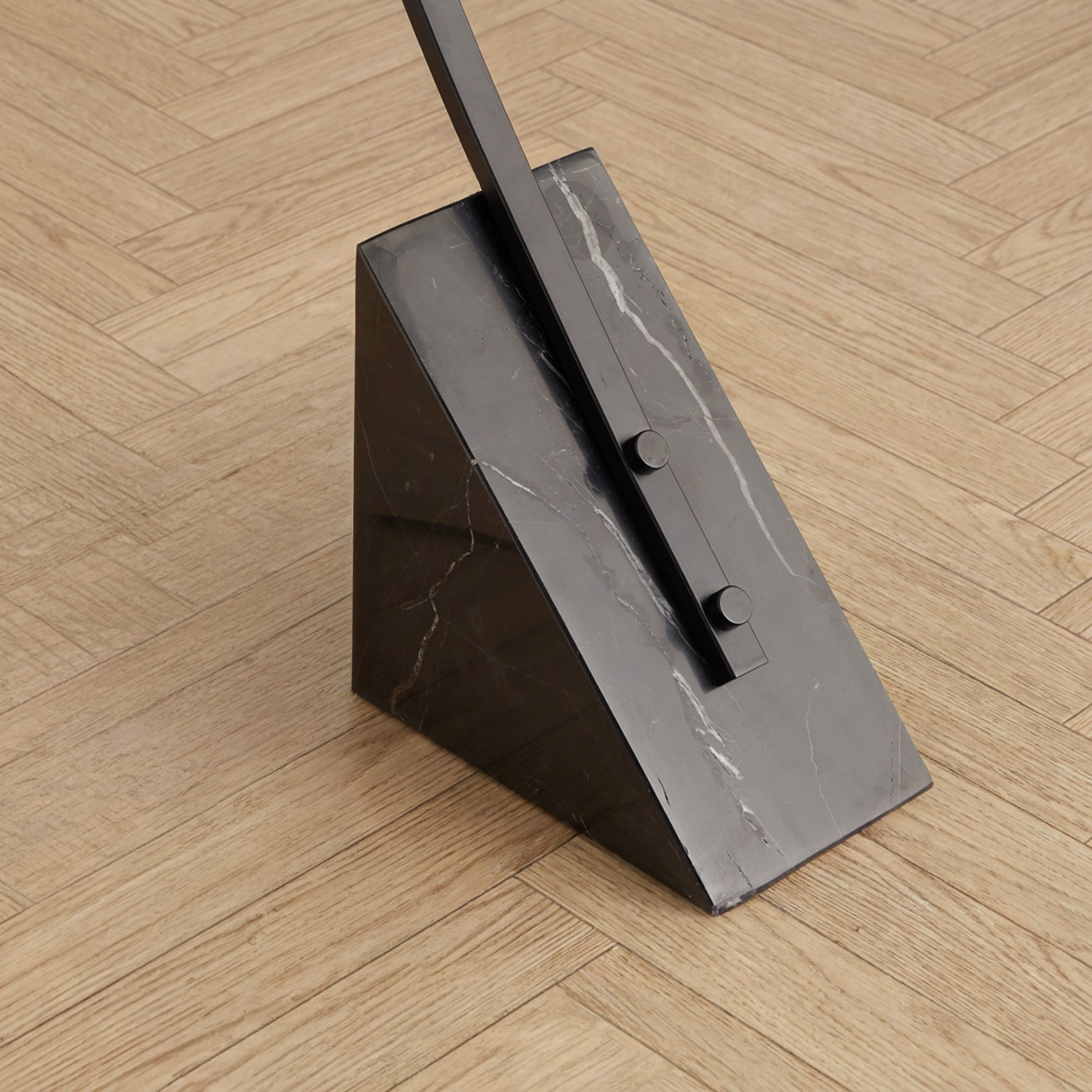 مصباح أرضية معدني مقوس قابل للتمديد مع غطاء كتان من كايلان - 195 سم-hbxlivingroom-lighting-floorlamps-image-5
