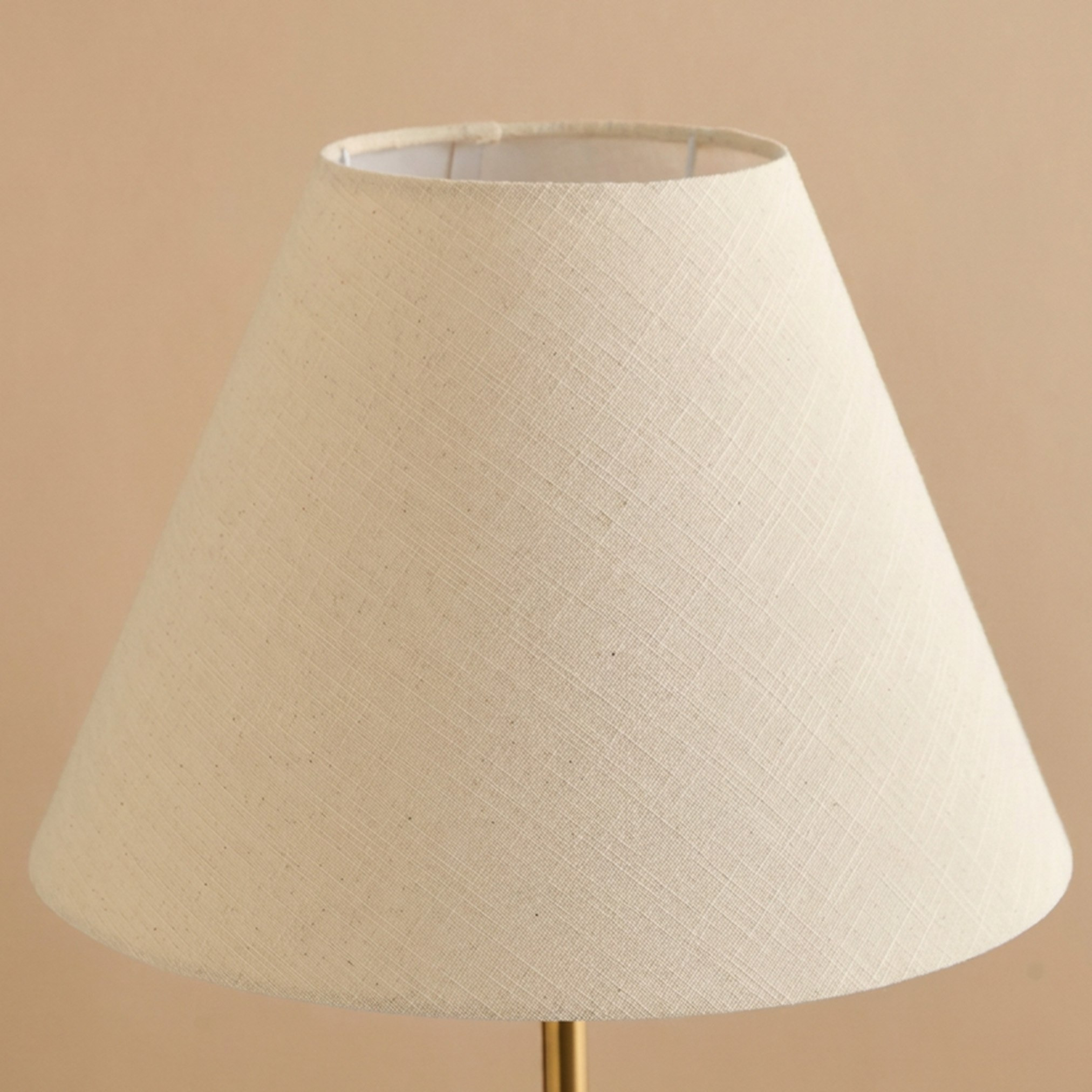 مصباح أرضية معدن بغطاء كتان من كايلان - 36 × 143 سم-hbxlivingroom-lighting-floorlamps-image-3