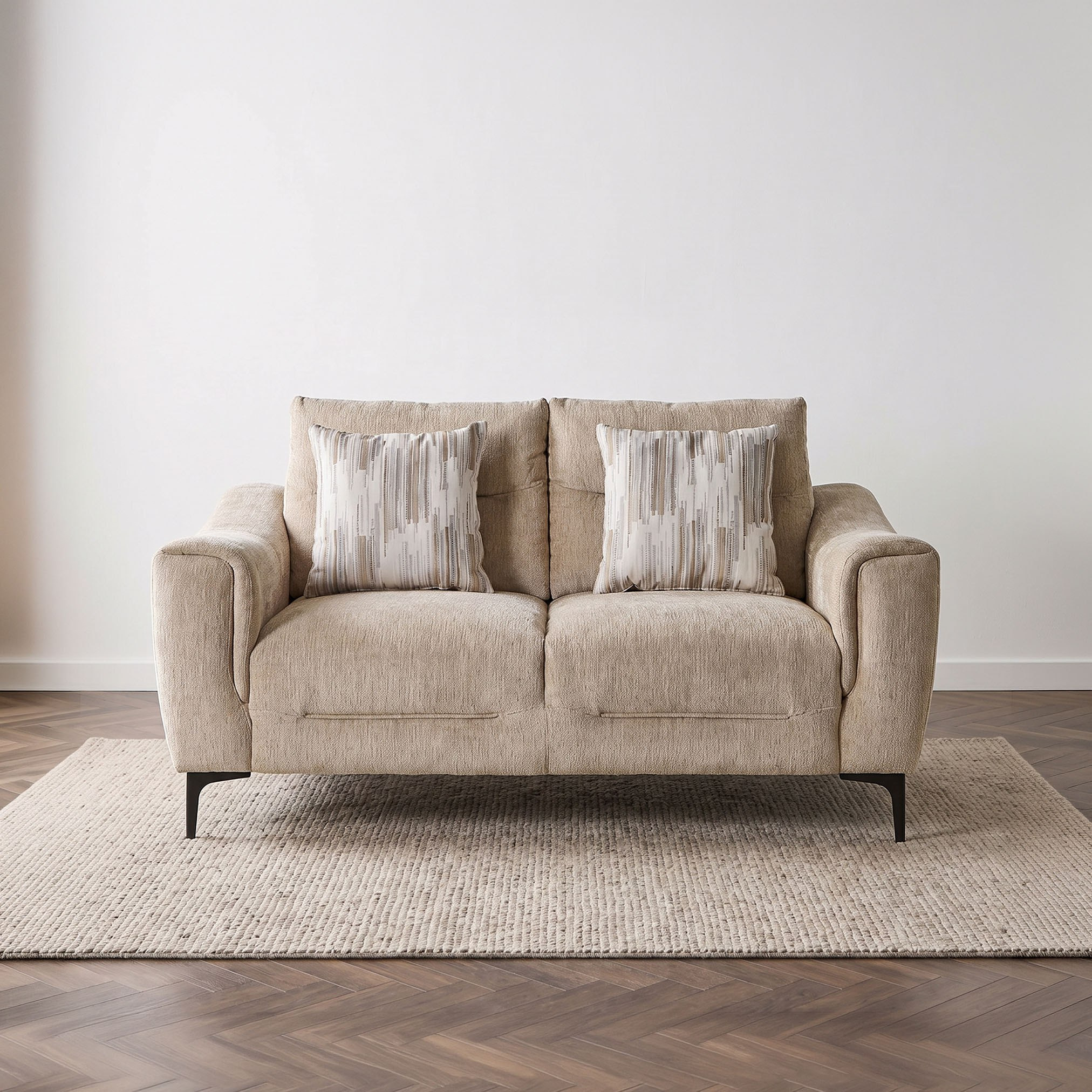 Antigo 2-Seater Fabric Sofa with 2 Cushions-hbxlivingroom-sofasandarmchairs-sofas-image-2