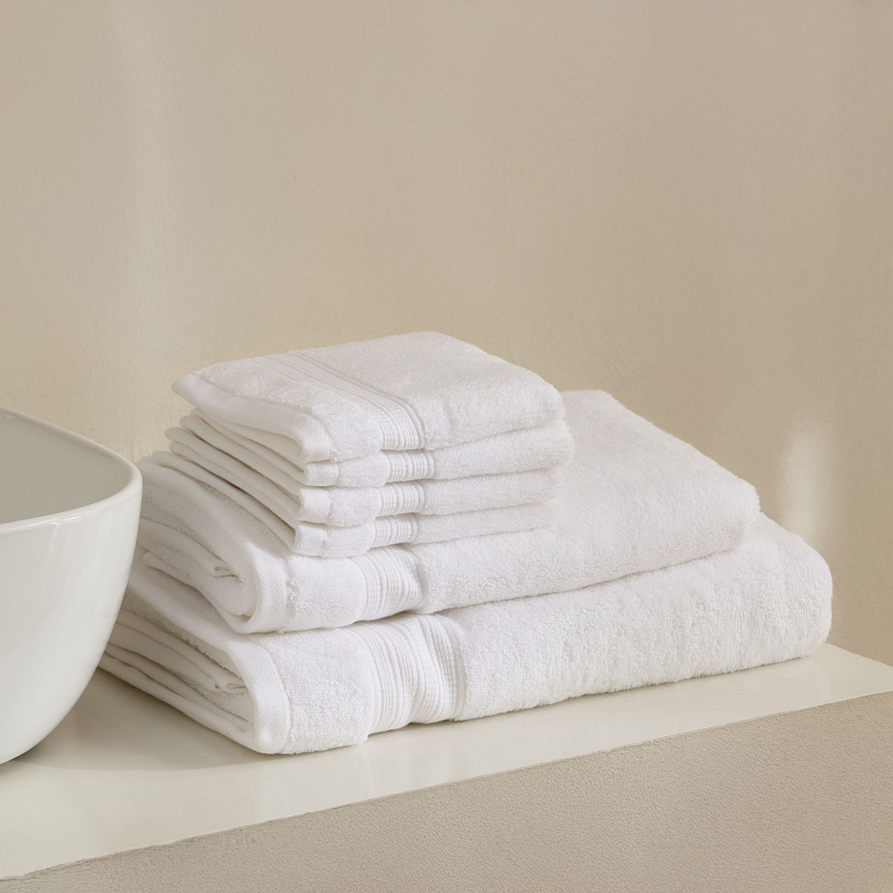 Air Rich 6-Piece Fade-Resistant Bath Towel Set-hbxbathroom-bathroomtextiles-image-1