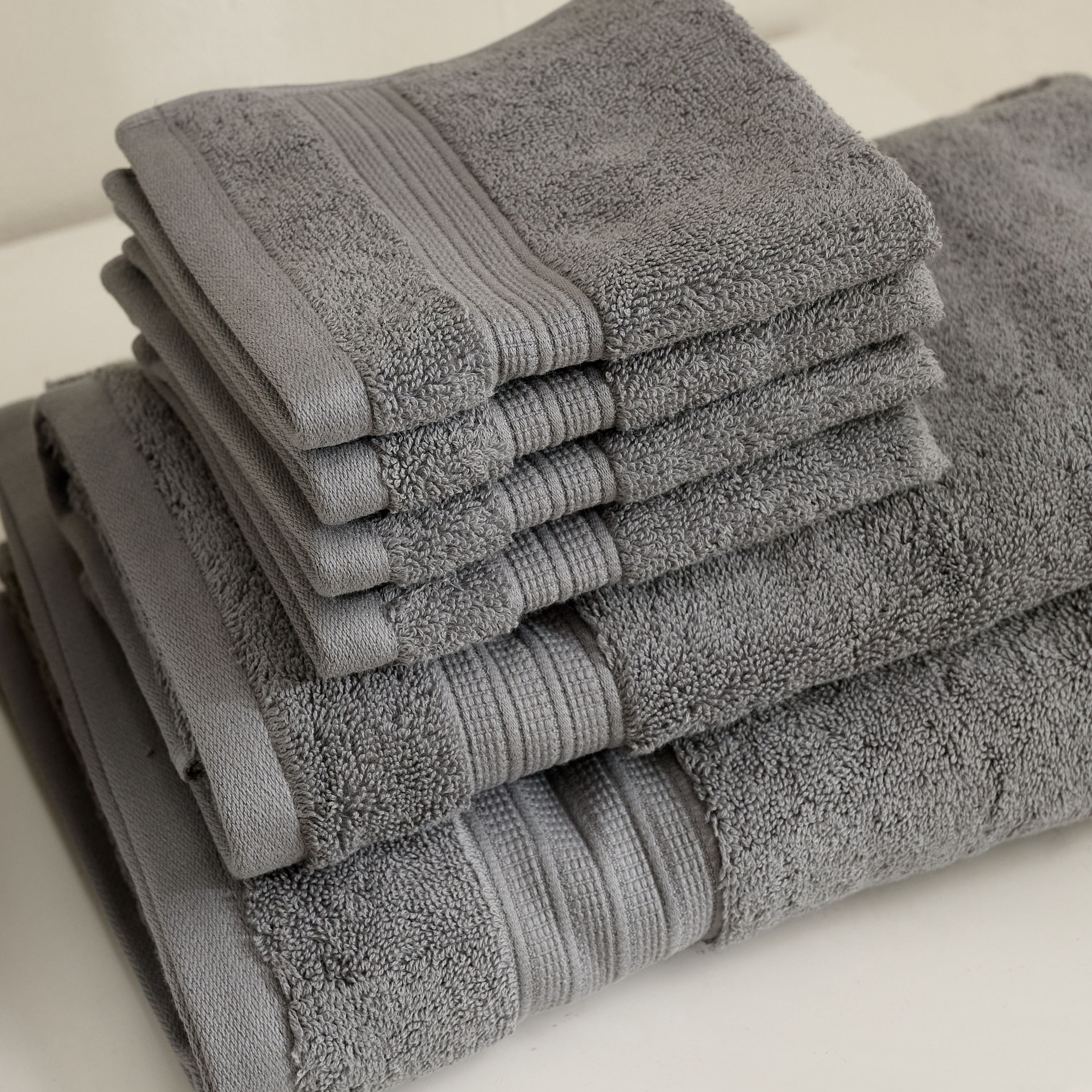 طقم مناشف حمام مقاوم للبهتان 6 قطع من إير ريتش-hbxbathroom-bathroomtextiles-image-2