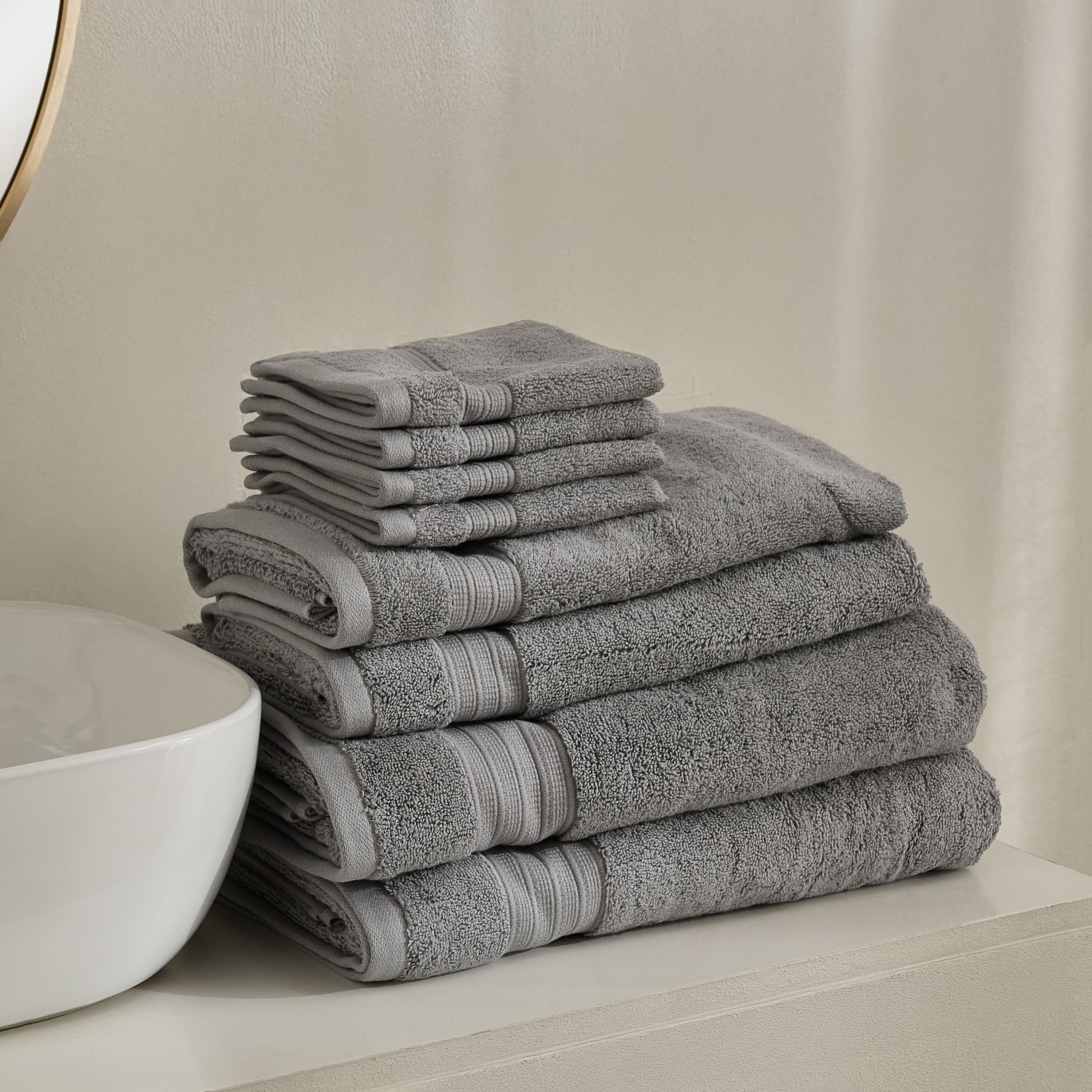 Air Rich 8-Piece Fade Resistant Bath Towel Set-hbxbathroom-bathroomtextiles-image-1