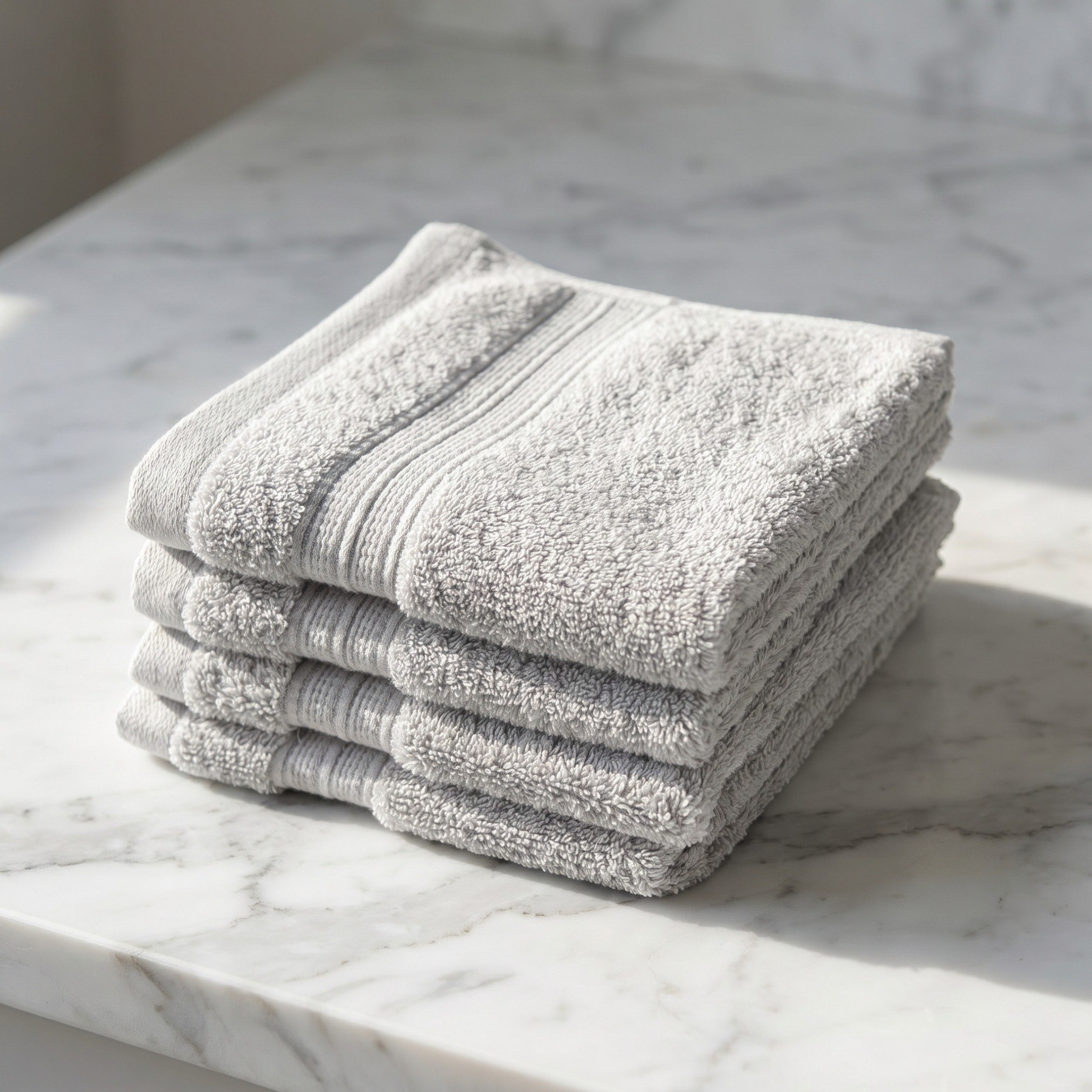Air Rich 4-Piece Fade Resistant Face Towel Set - 30x30 cm-hbxbathroom-bathroomtextiles-image-1