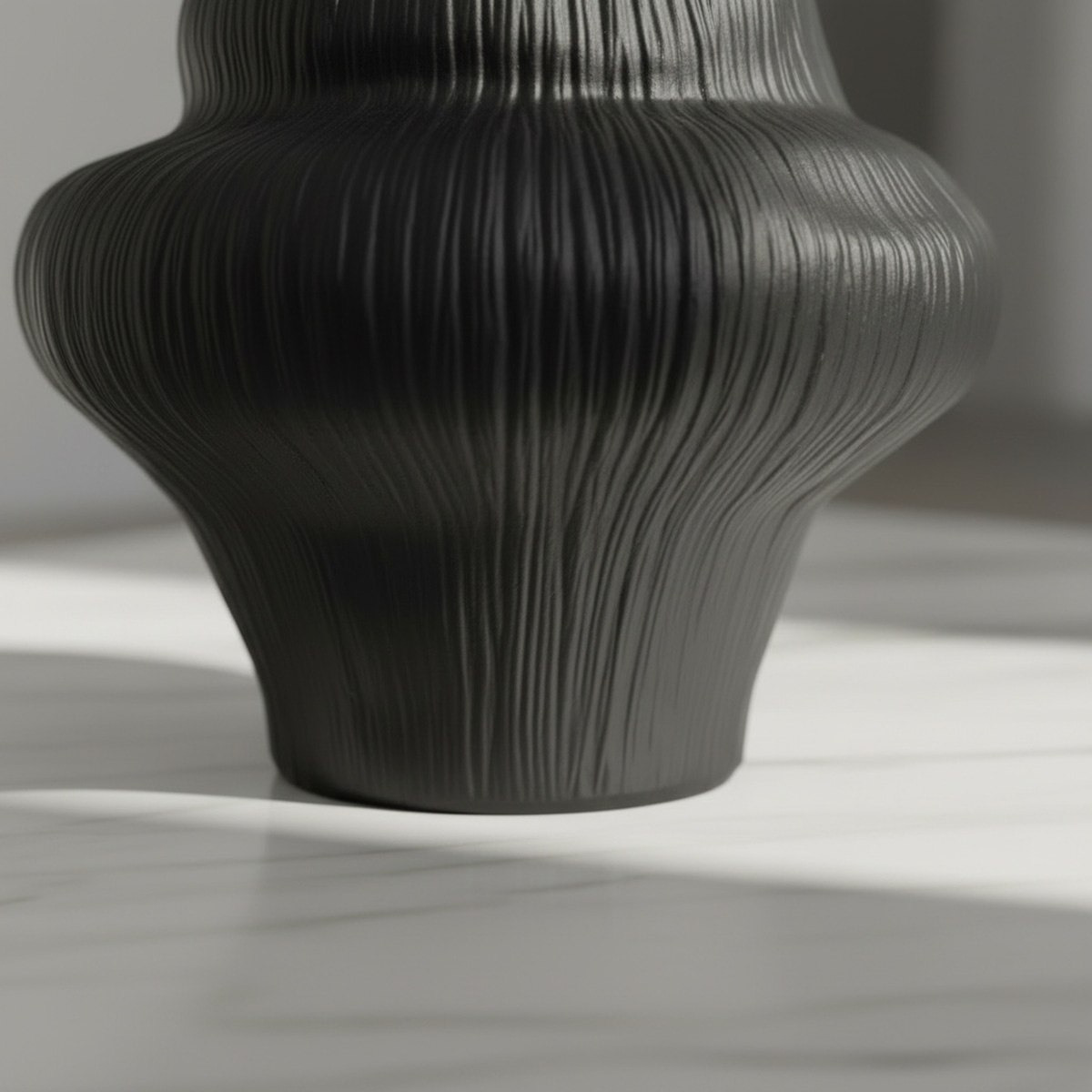 مزهرية ديكور سيراميك بارزة الملمس من سانسا ترافل - 23.5x23.5x30.5 سم-hbxbedroom-decorandaccessories-vases-image-3