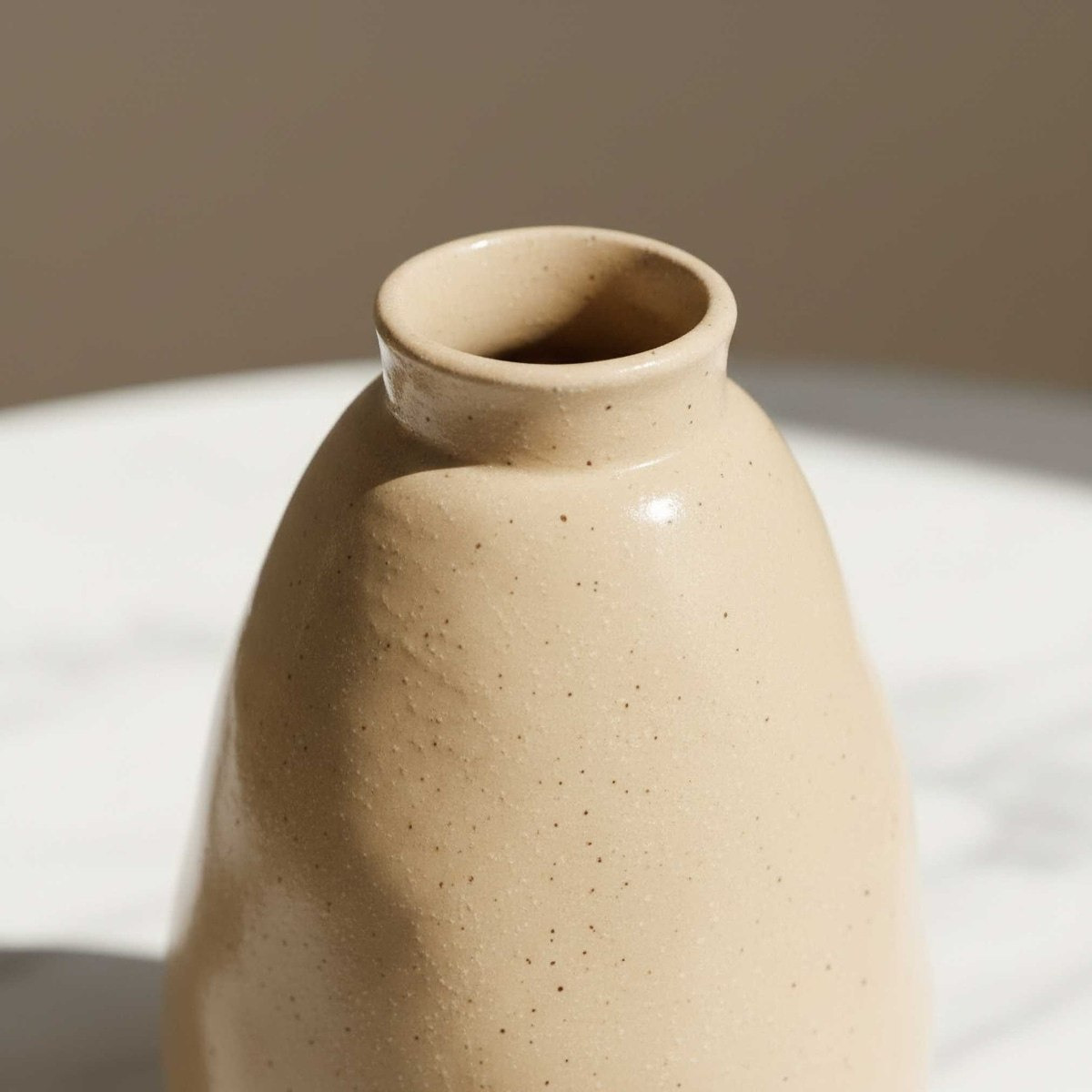 Sansa Stacy Decorative Ceramic Reactive Glaze Vase - 20x20x32.5 cm-hbxbedroom-decorandaccessories-vases-image-3