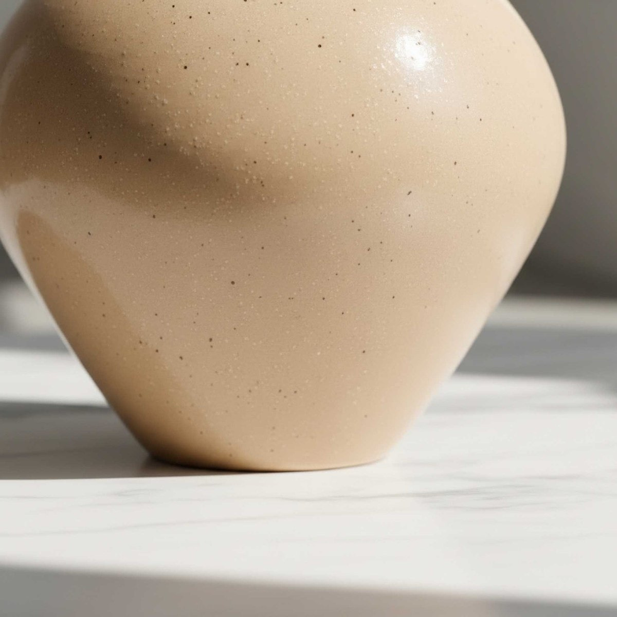 Sansa Stacy Decorative Ceramic Reactive Glaze Vase - 20.8x20.8x20.5 cm-hbxbedroom-decorandaccessories-vases-image-3