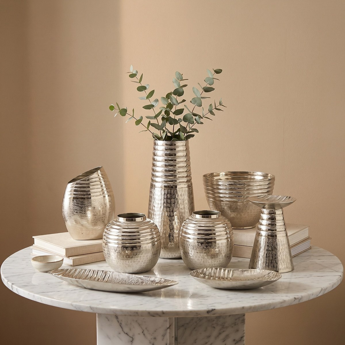 Aurum Ausie Elan Decorative Vase - 18x18x18 cm-hbxbedroom-decorandaccessories-vases-image-4