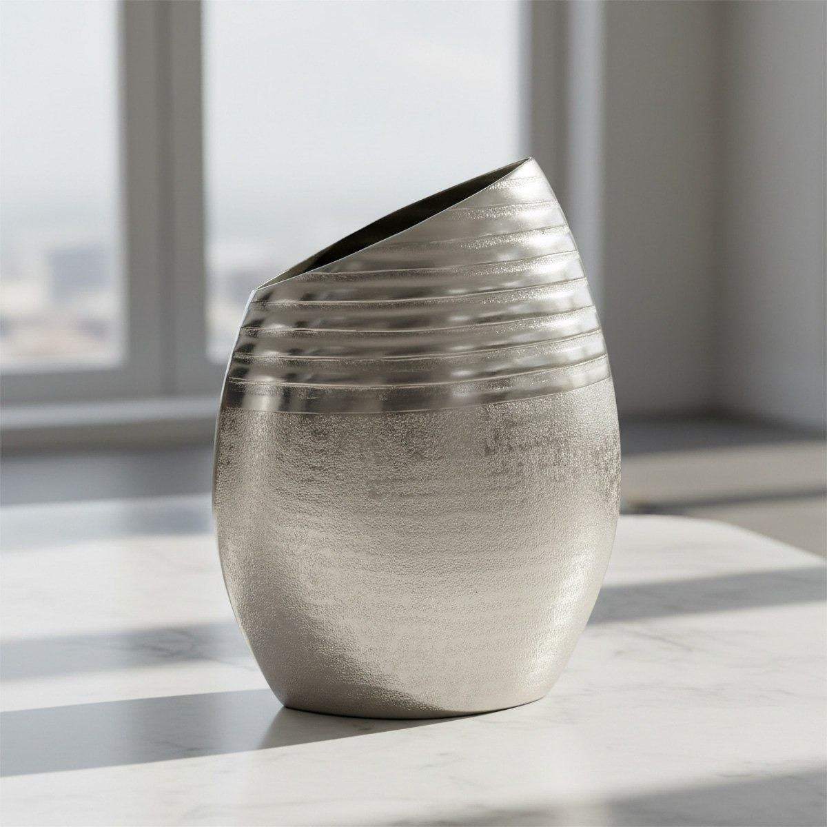 Aurum- Ausie- Elan Decorative Vase - 25x13x31 cm-hbxbedroom-decorandaccessories-vases-image-1
