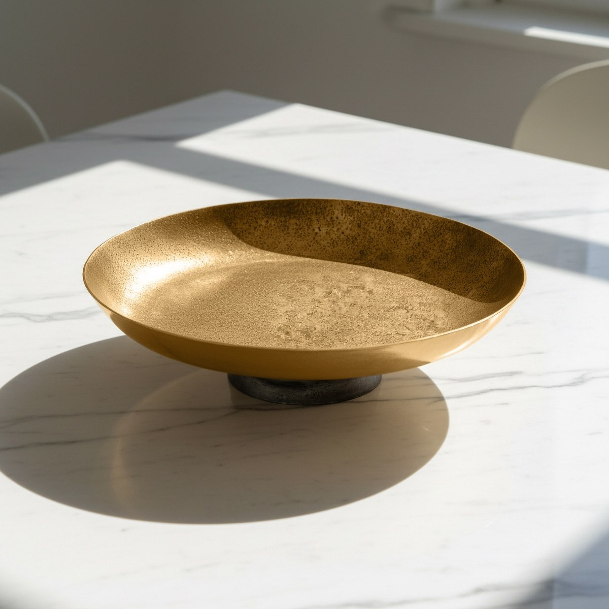 Ausie Atelier Aurum Decorative Footed Platter - 35x35x9.5 cm-hbxhomeware-hbxdecorandfurnishings-image-1
