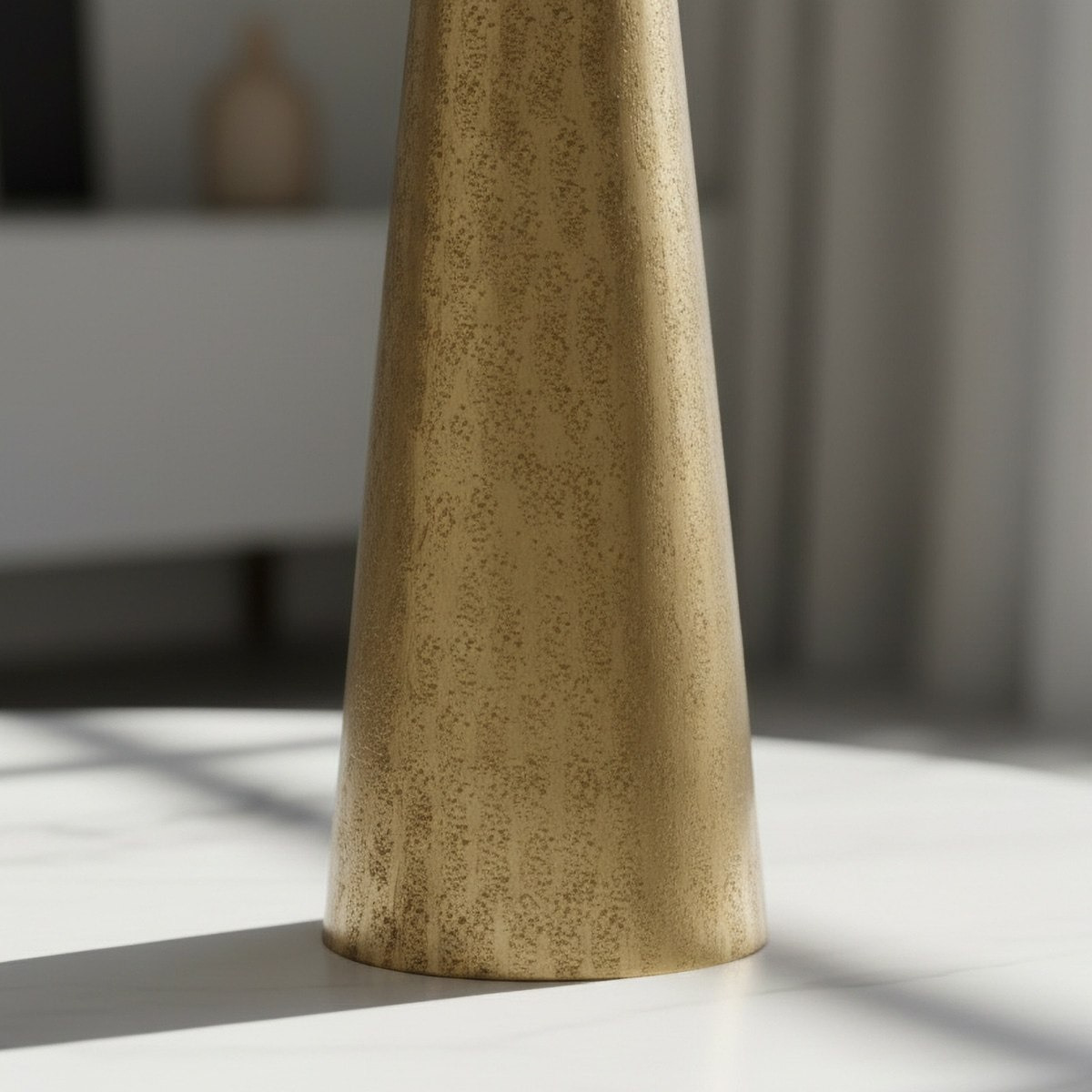 Aurum Ausie Atelier Decorative Pillar Candleholder - 15x15x31 cm-hbxlivingroom-decorandaccessories-candleholders-image-4