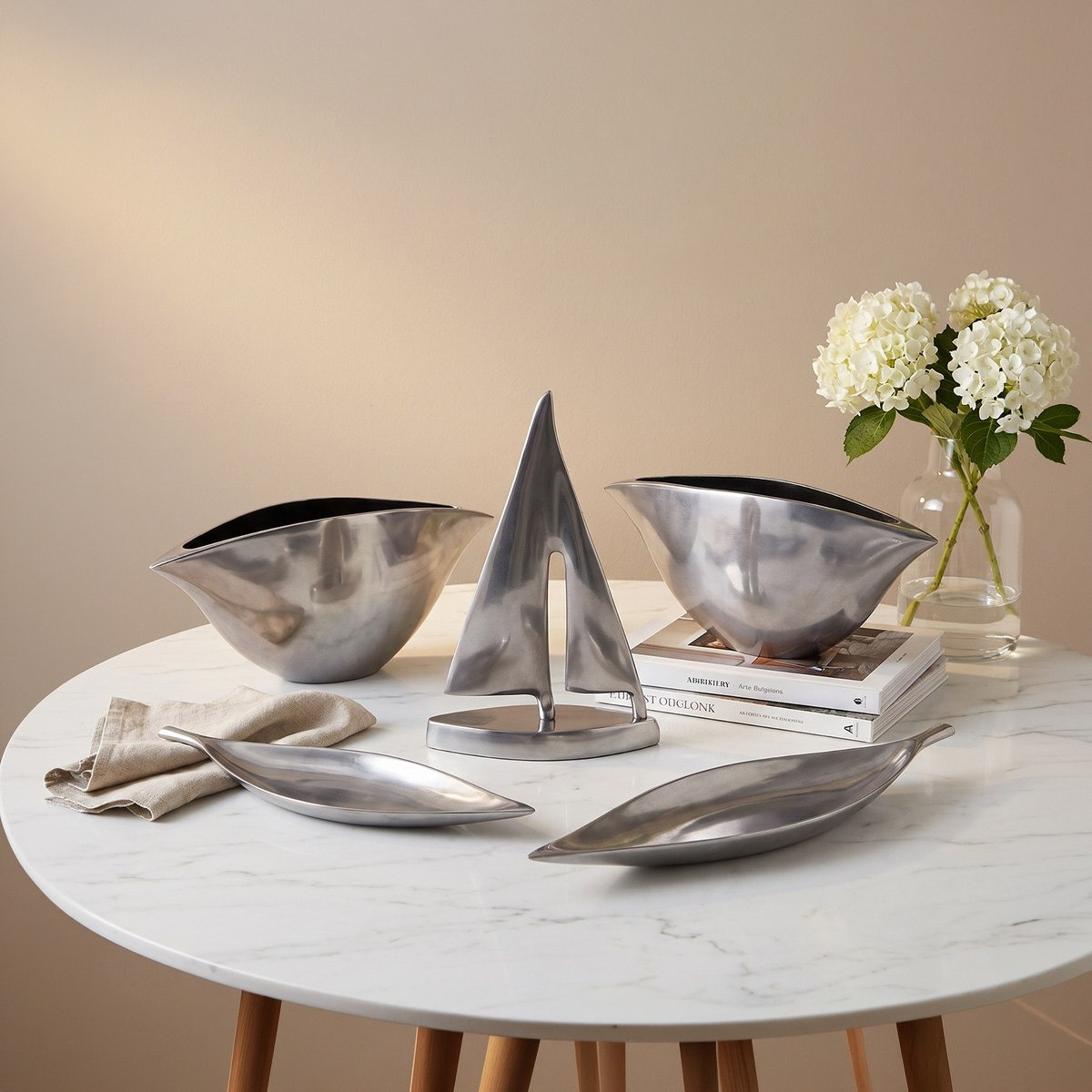 Ausie Elemente Aurum Decorative Vase - 50x8x24 cm-hbxbedroom-decorandaccessories-vases-image-4