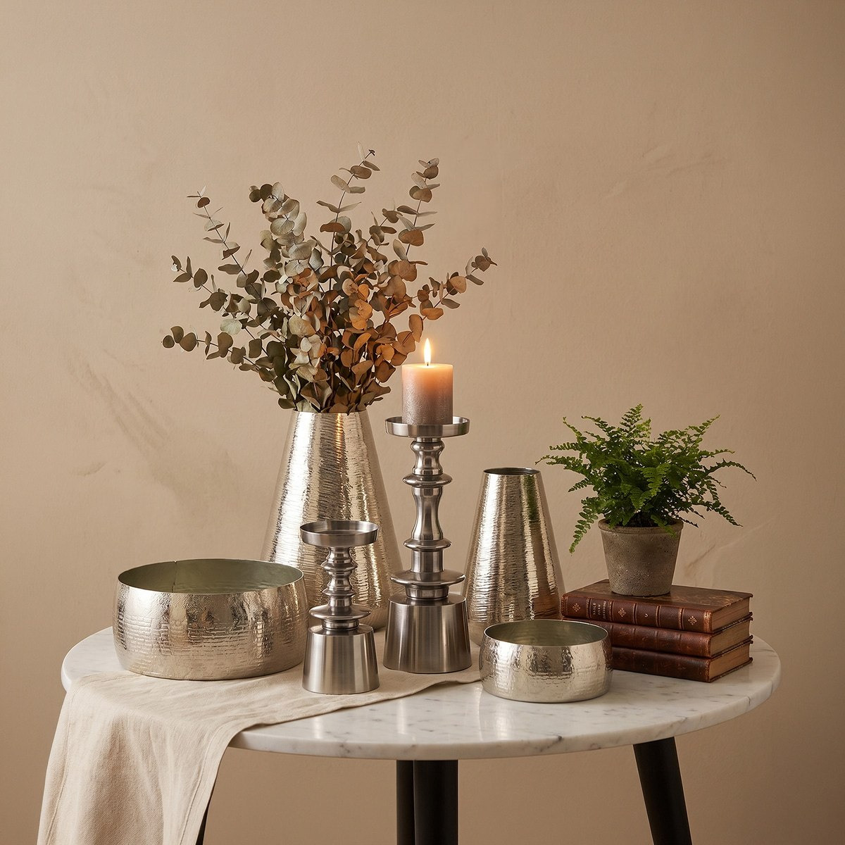 Aurum Ausie Elemente Decorative Vase - 15x15x21 cm-hbxbedroom-decorandaccessories-vases-image-4