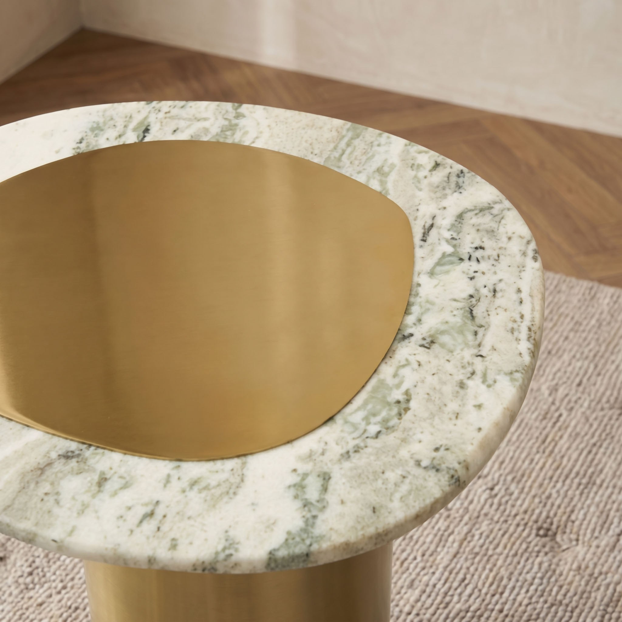 Rennes Genuine Marble End Table-hbxfurniture-livingroom-endtables-image-2