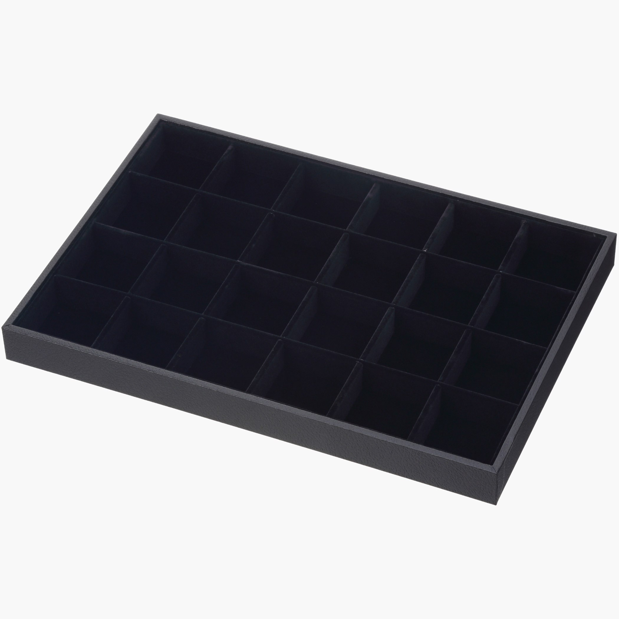 Draco 24-Compartment Jewellery Tray - 35x24x3 cm-hbxbedroom-bedroomaccessories-jewelleryboxesandholders-image-5