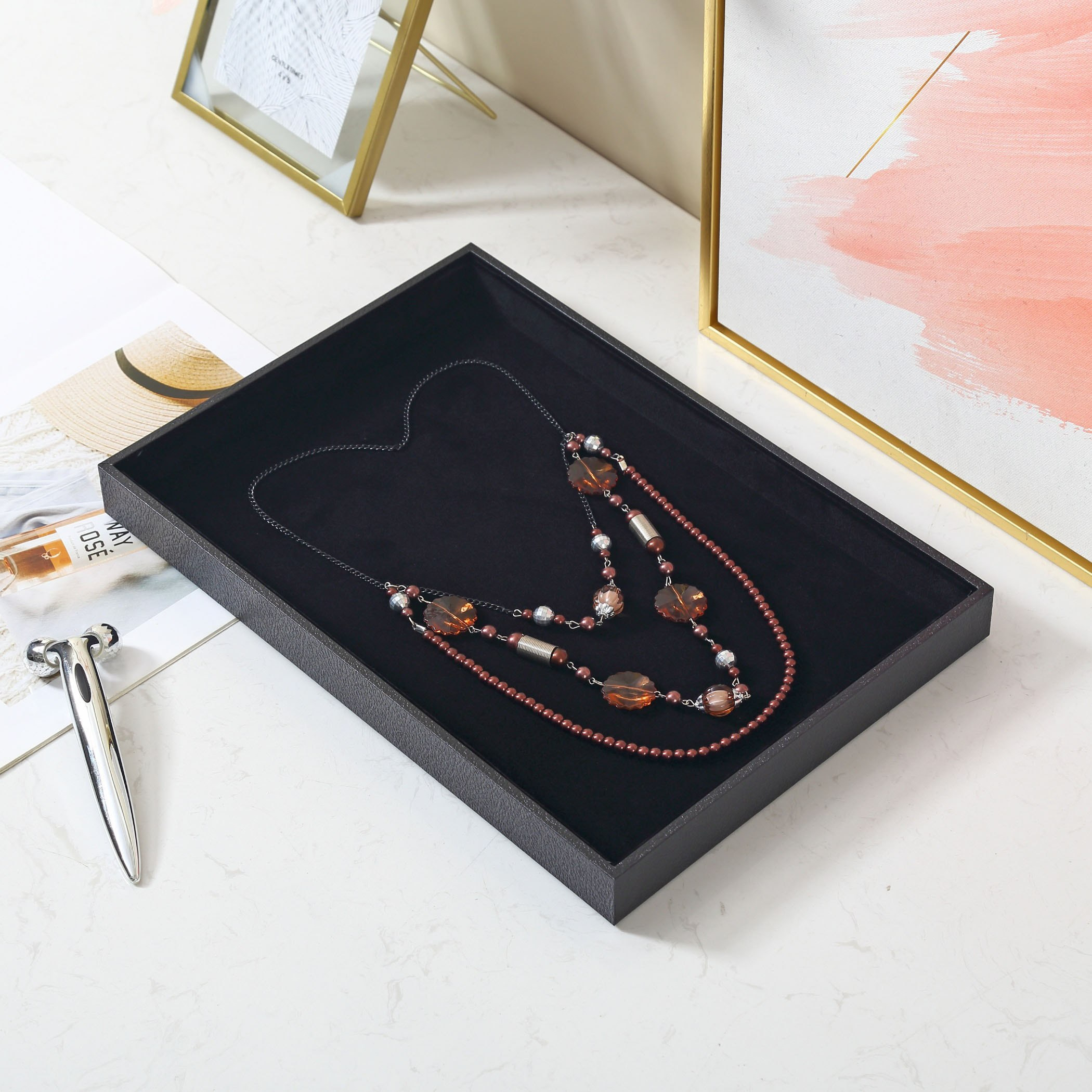 Draco Jewellery Tray - 35x24x3 cm-hbxbedroom-bedroomaccessories-jewelleryboxesandholders-image-2