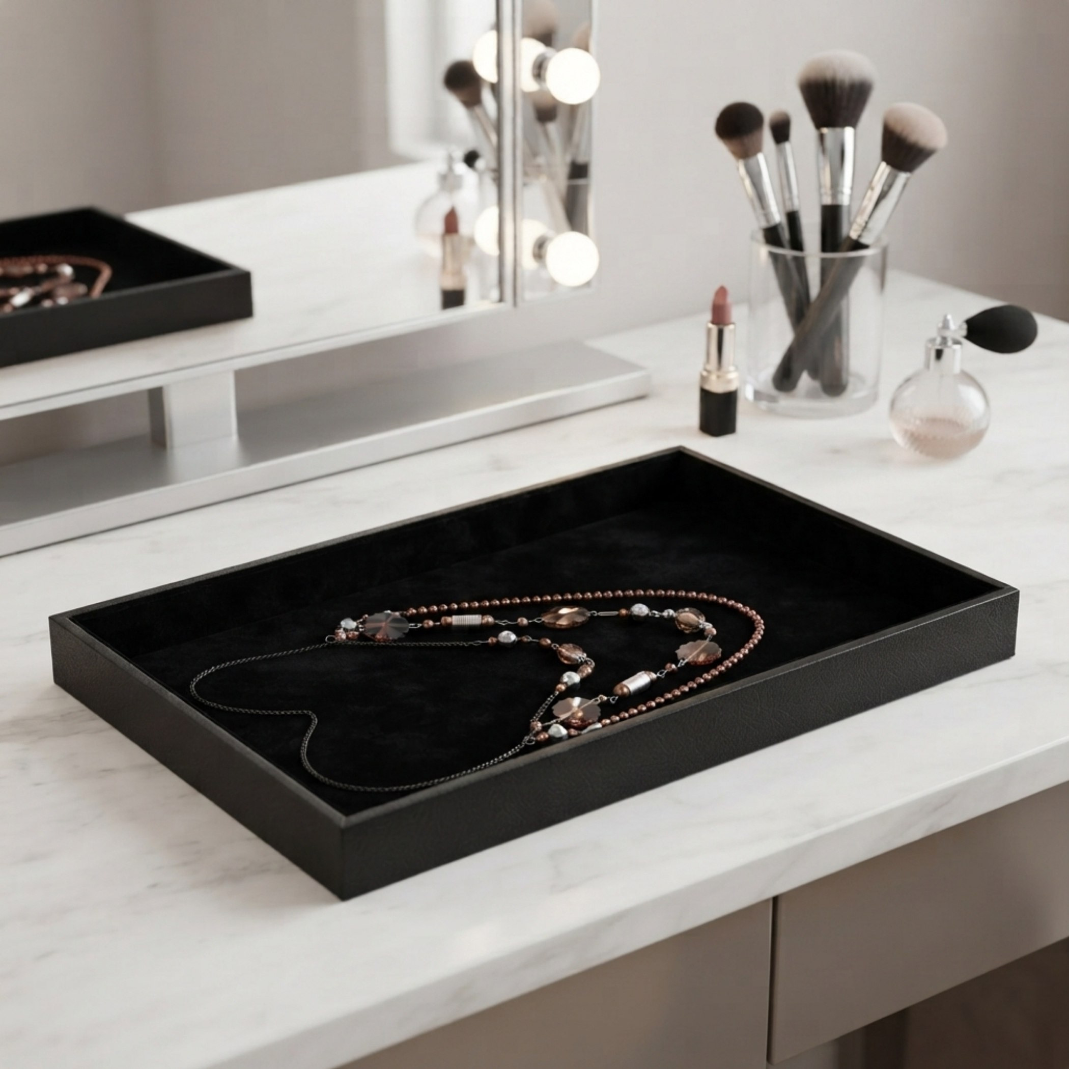 Draco Jewellery Tray - 35x24x3 cm-hbxbedroom-bedroomaccessories-jewelleryboxesandholders-image-3